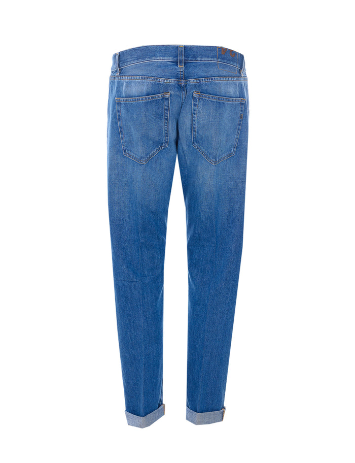 Dondup Jeans Blue Cotton