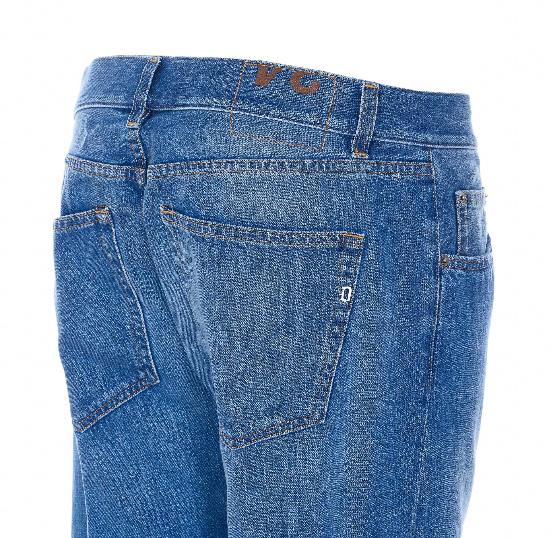 Dondup Jeans Blue Cotton