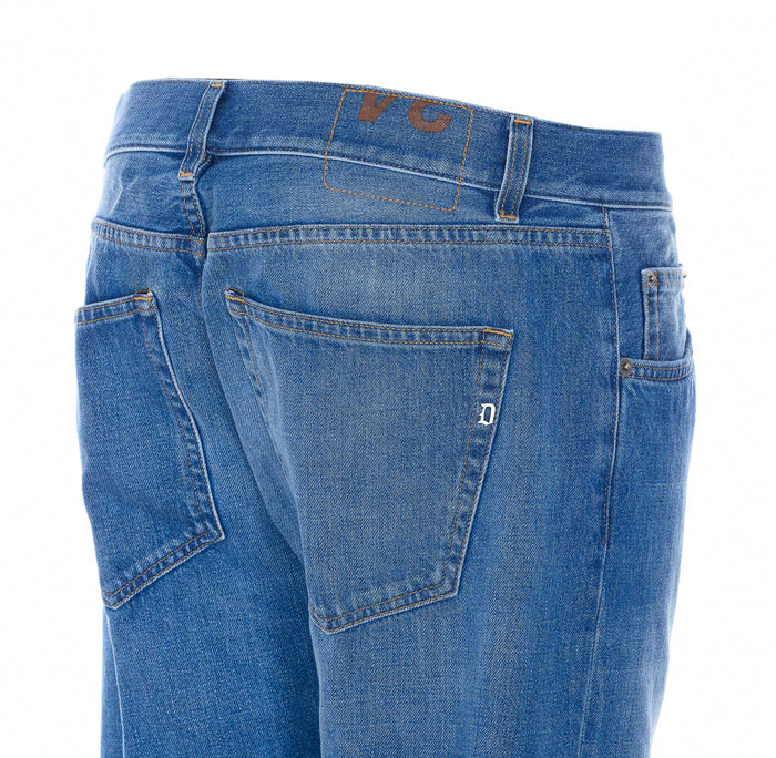 Dondup Jeans Blue Cotton