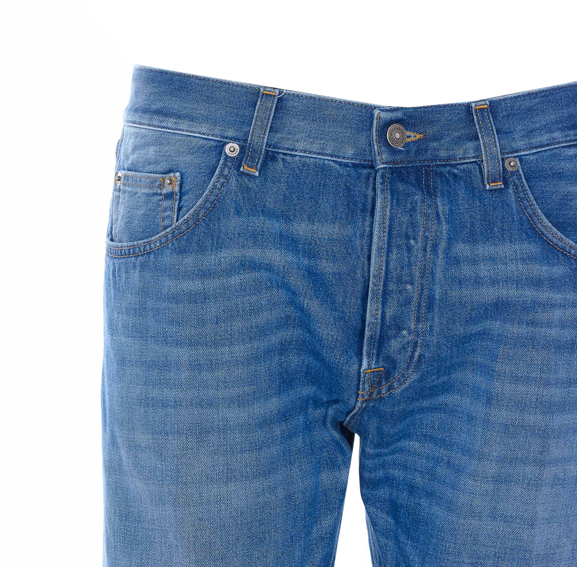 Dondup Jeans Blue Cotton