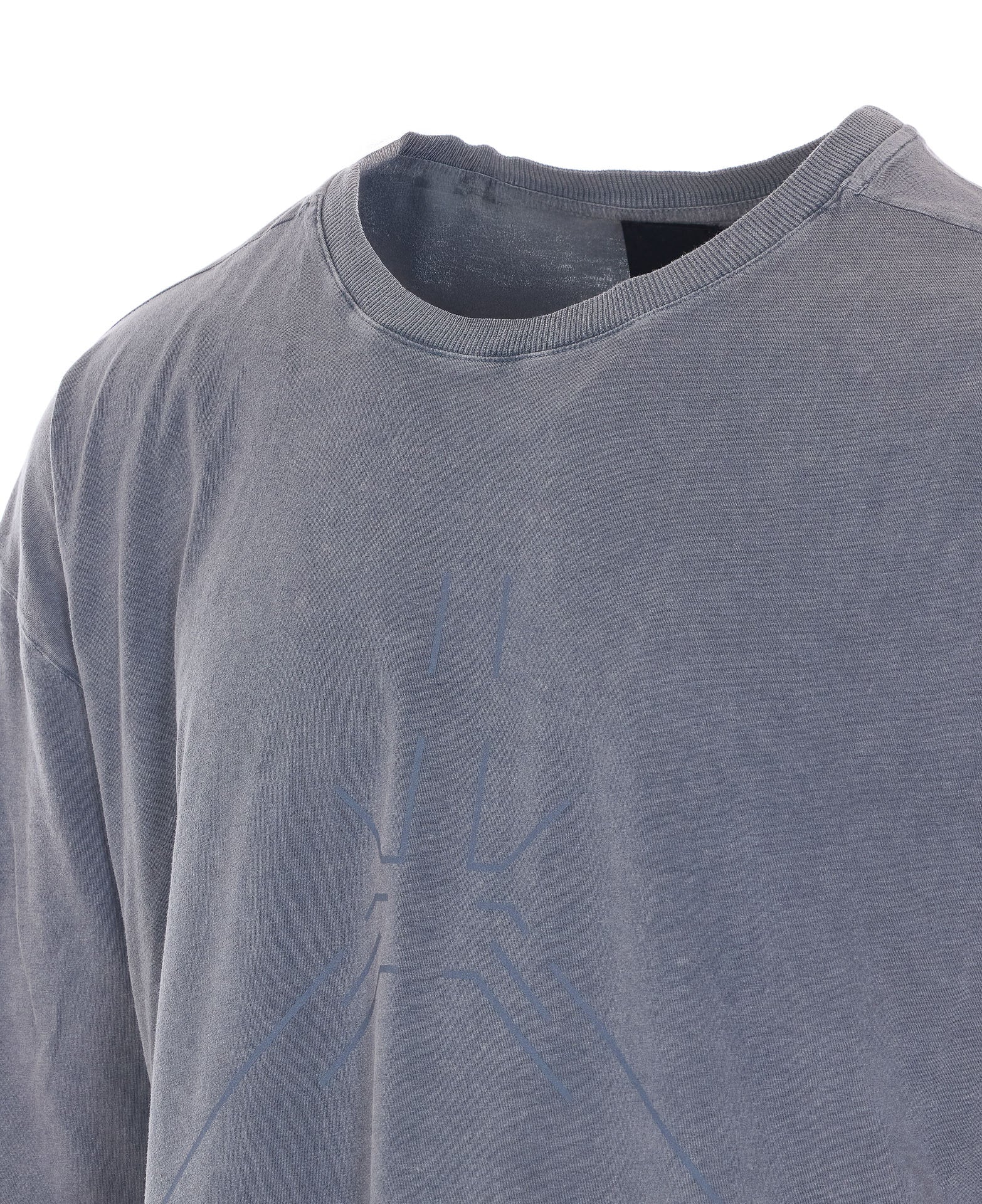 Thom Krom T-Shirts And Polos Dark Used Grey Cotton