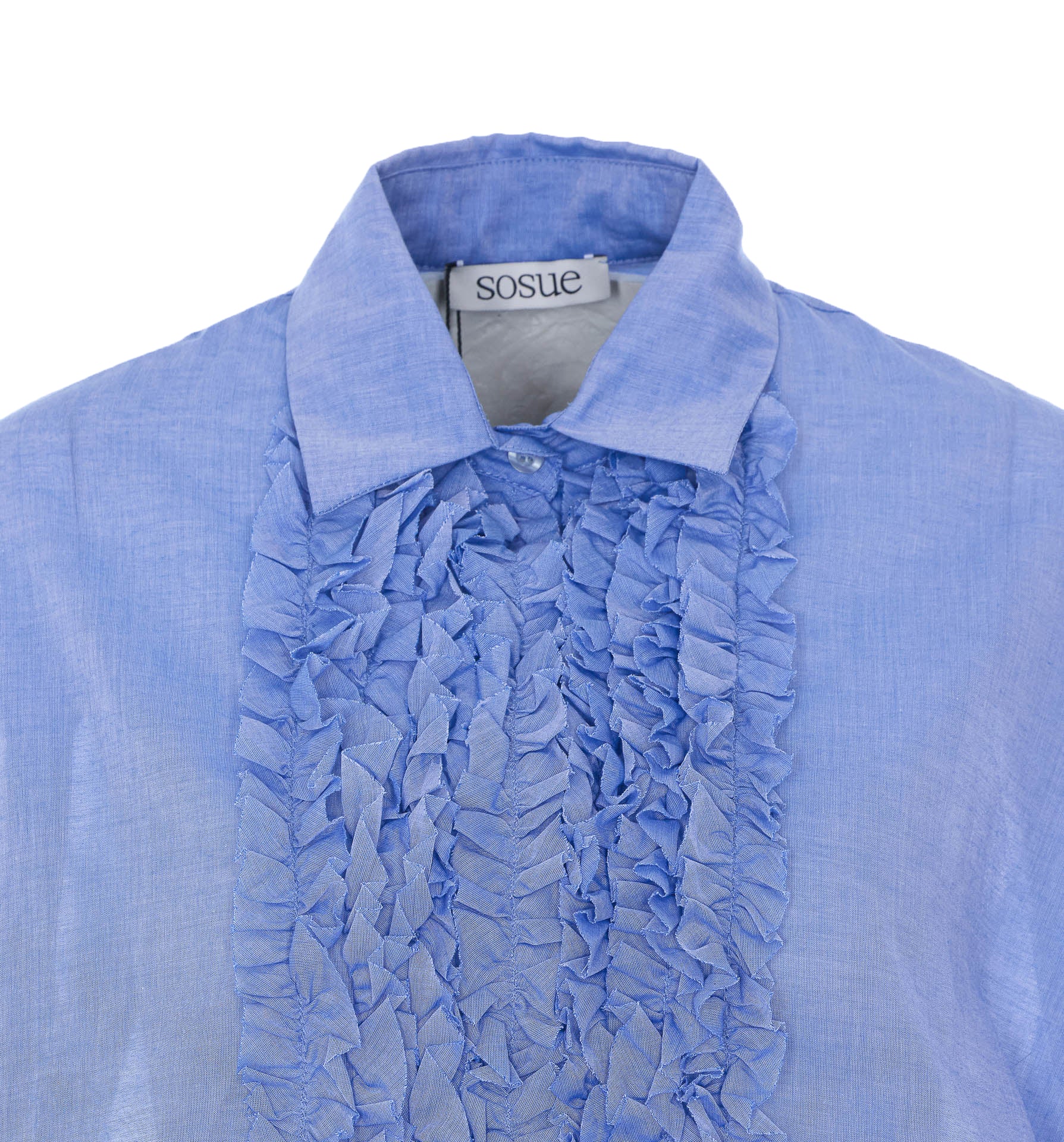 Sosue Shirts Blue Cotton