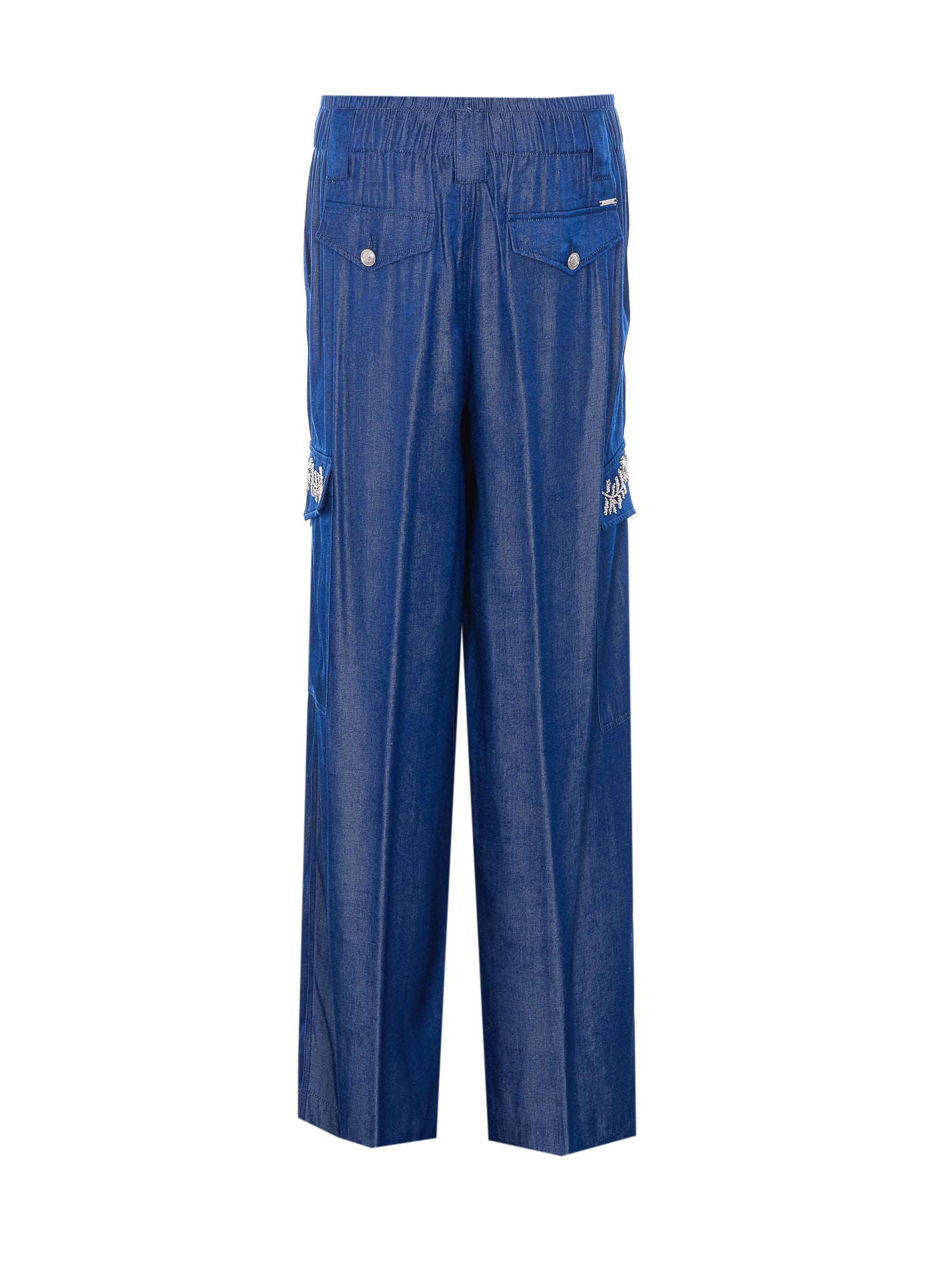 Liu Jo Trousers Blue Polyester