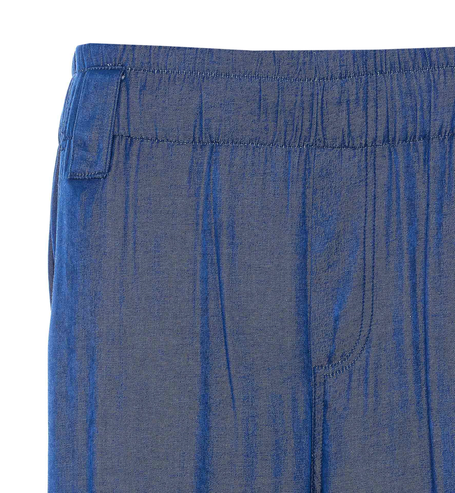 Liu Jo Trousers Blue Polyester