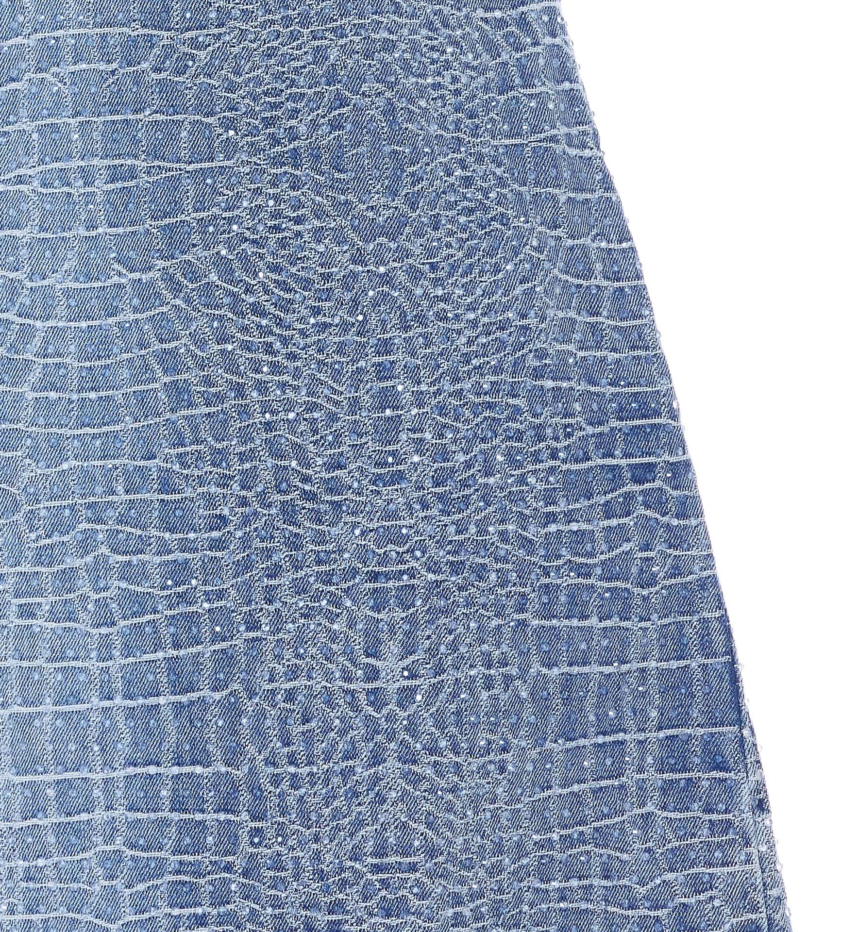 Self Portrait Dresses Blue Cotton