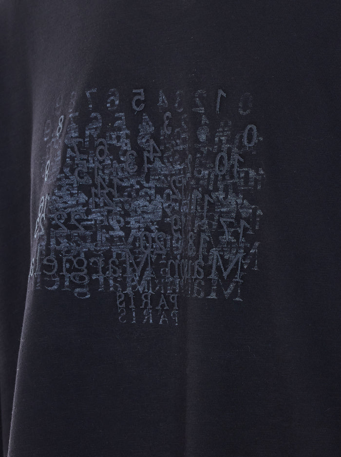 Maison Margiela T-Shirts And Polos Black Cotton