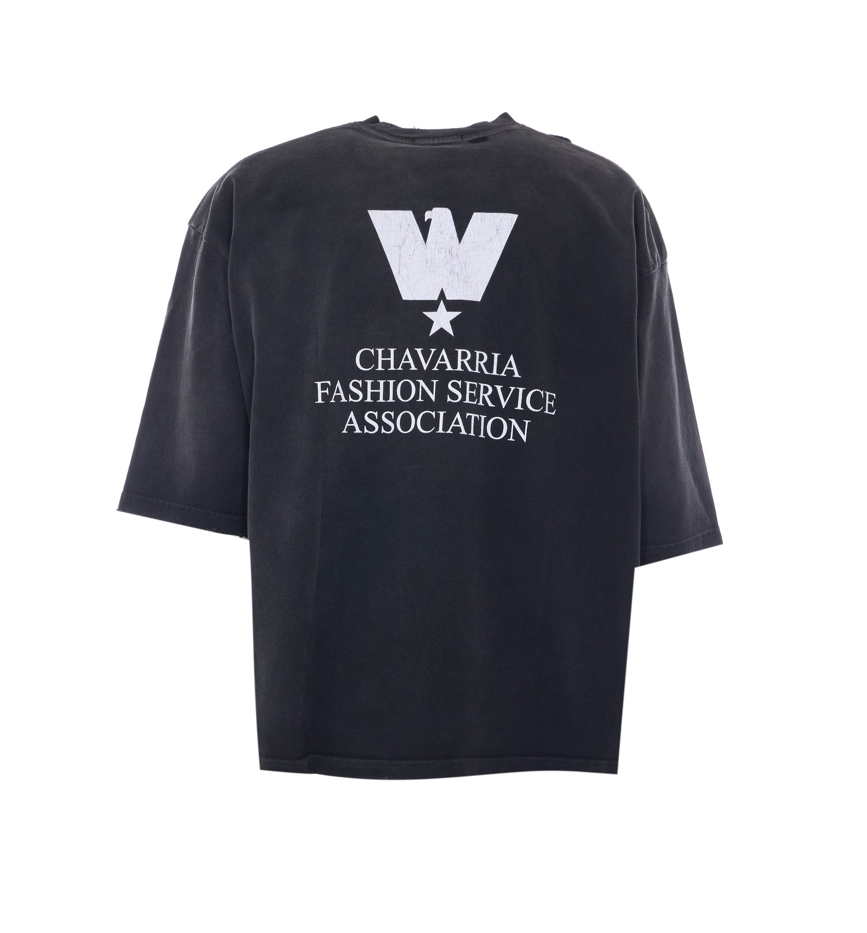 Willy Chavarria T-Shirts And Polos Black Cotton