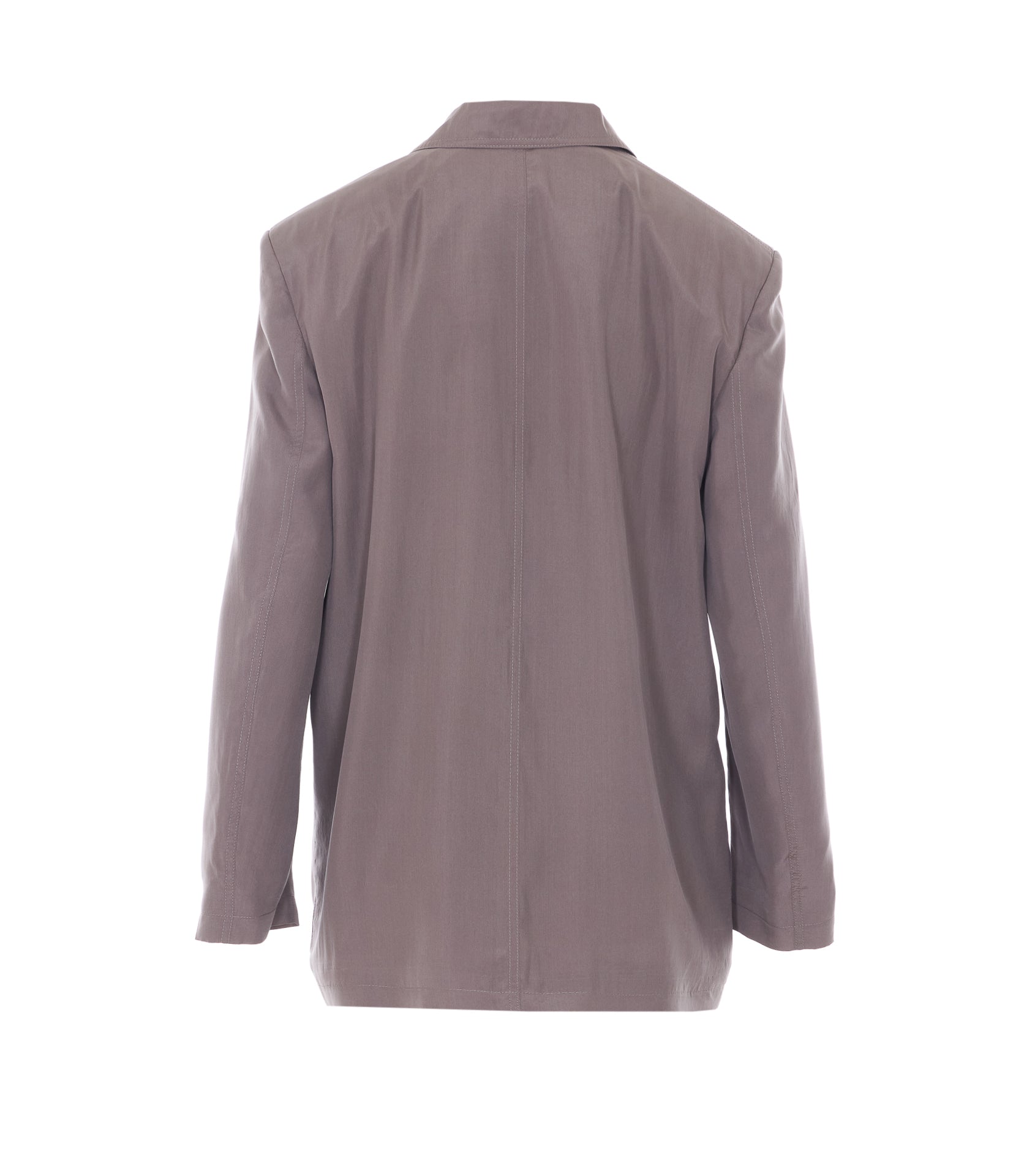 Saint Laurent Jackets Grey Silk