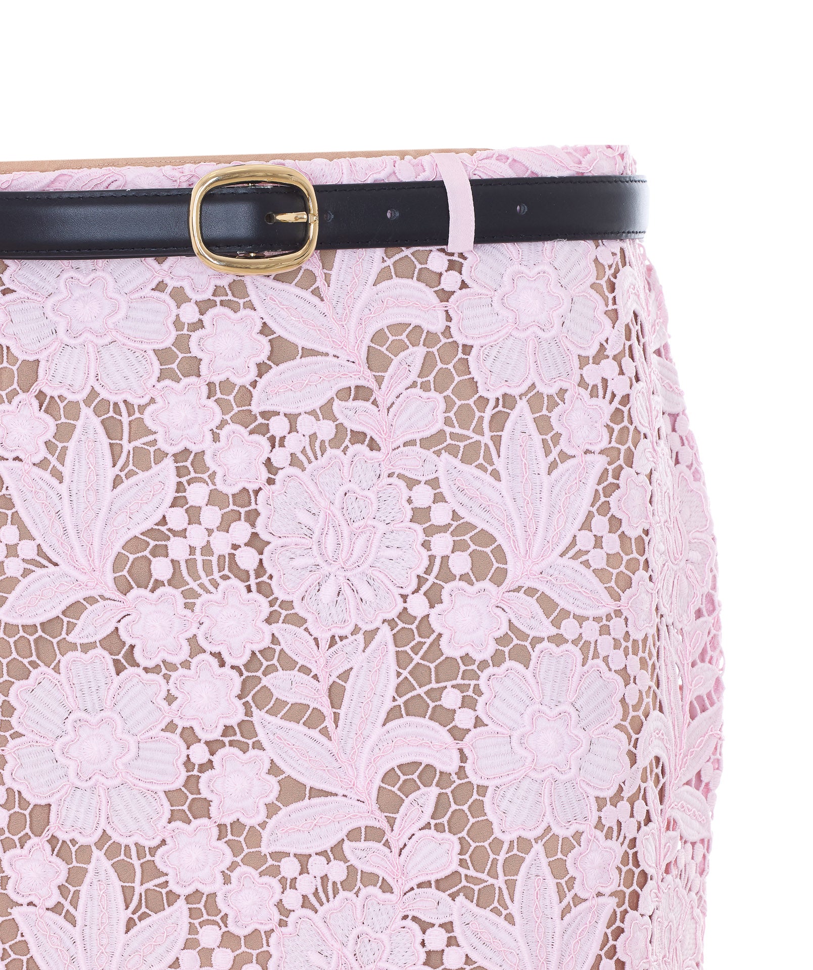 Self Portrait Skirts Pink Polyester