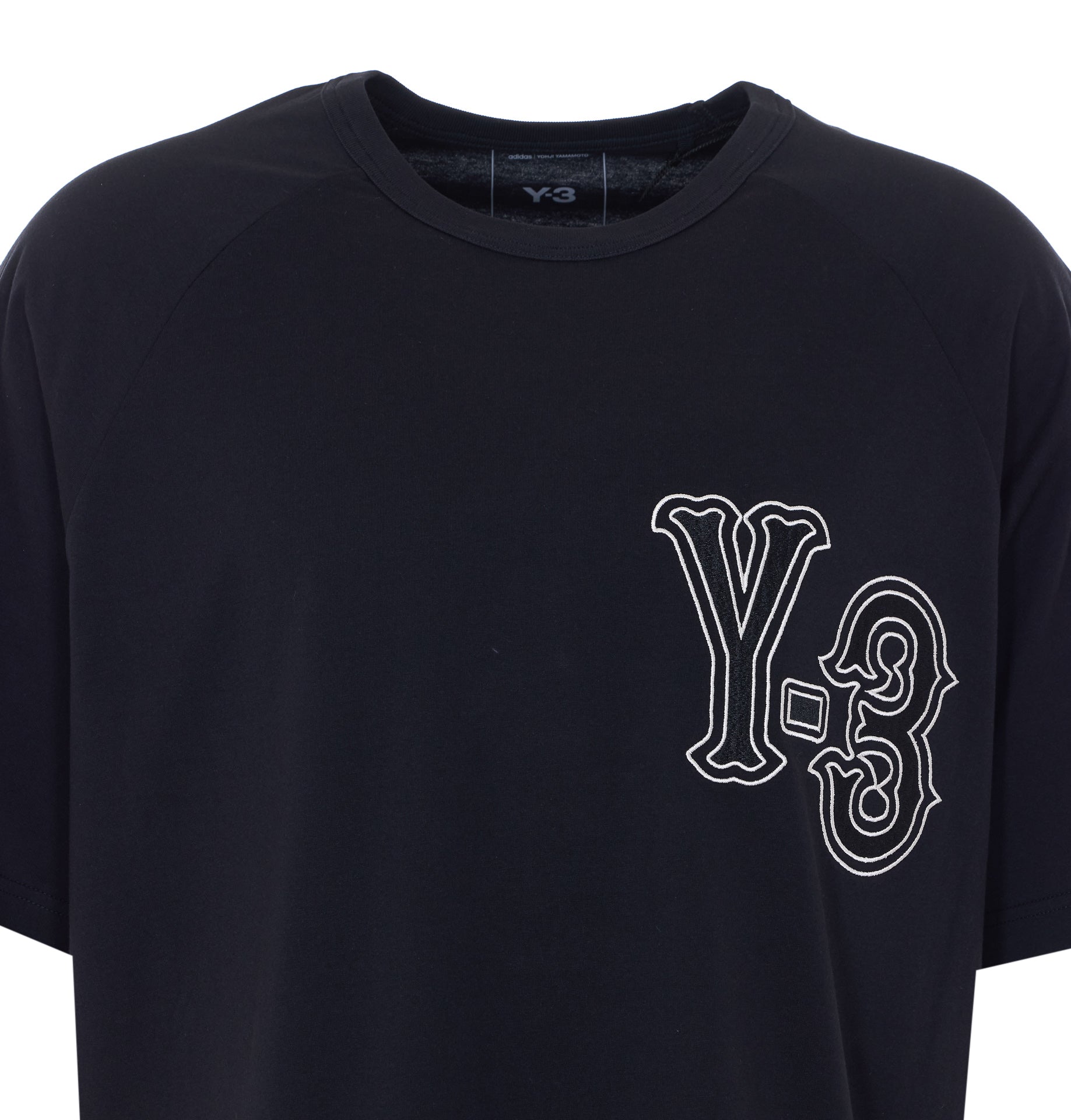 Y-3 T-Shirts And Polos Black Cotton