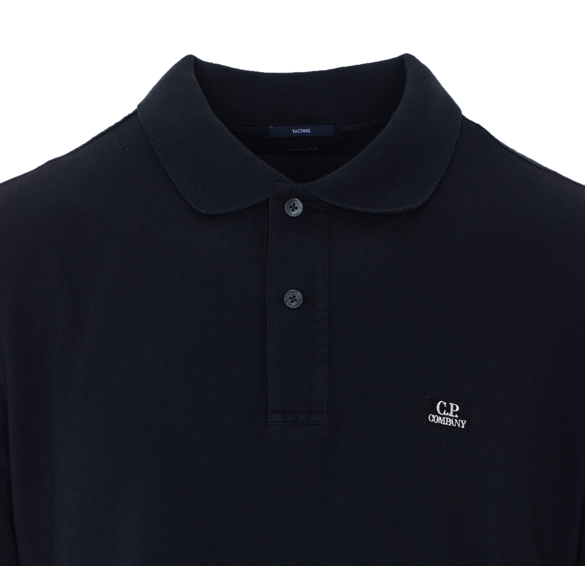 C.p. Company T-Shirts And Polos Black Cotton