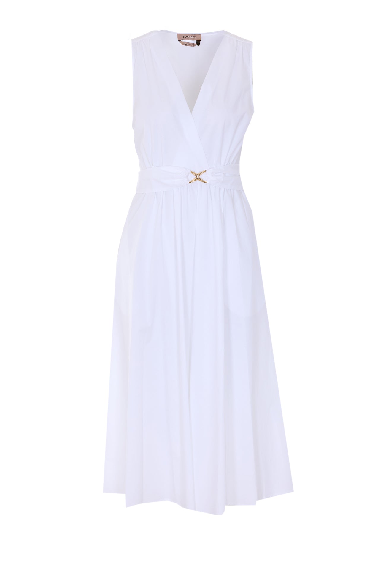 Twin-Set Dresses White Cotton