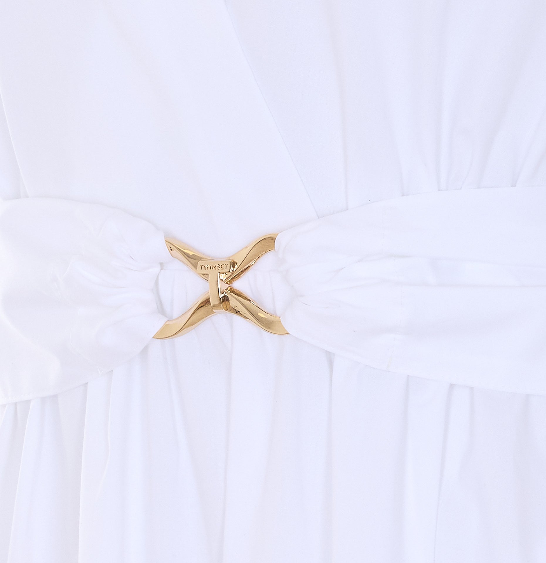 Twin-Set Dresses White Cotton