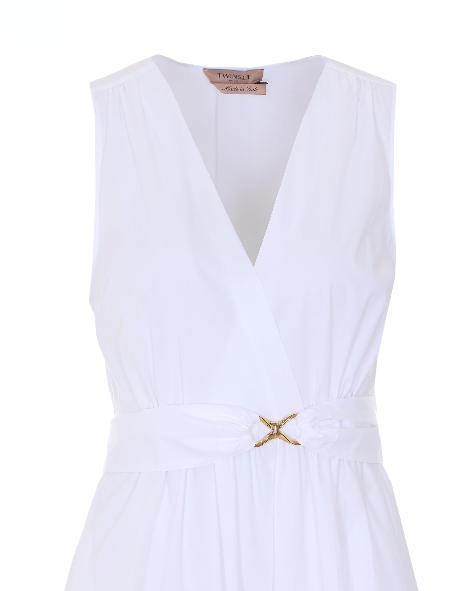 Twin-Set Dresses White Cotton