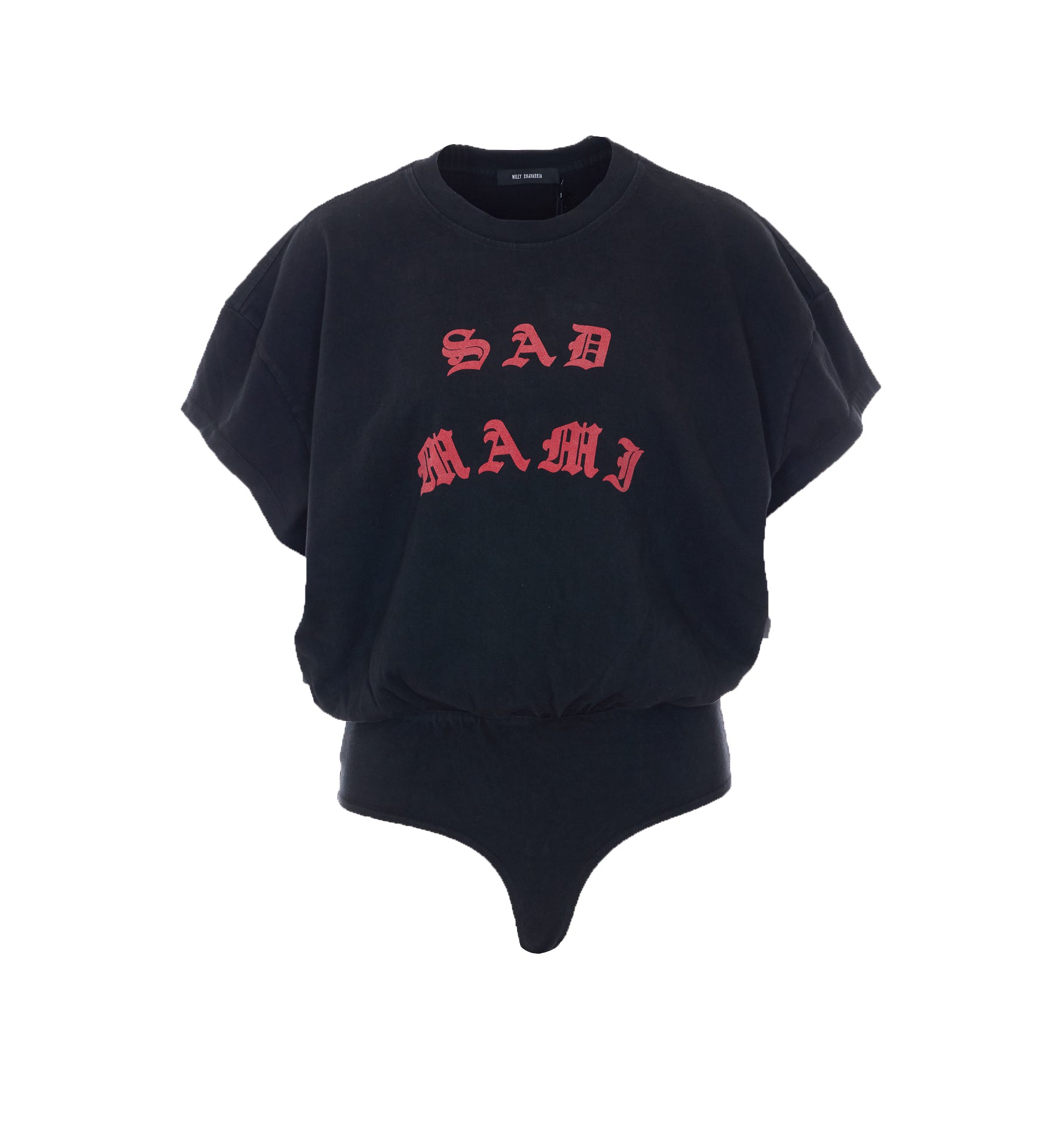 Willy Chavarria Top Black Cotton