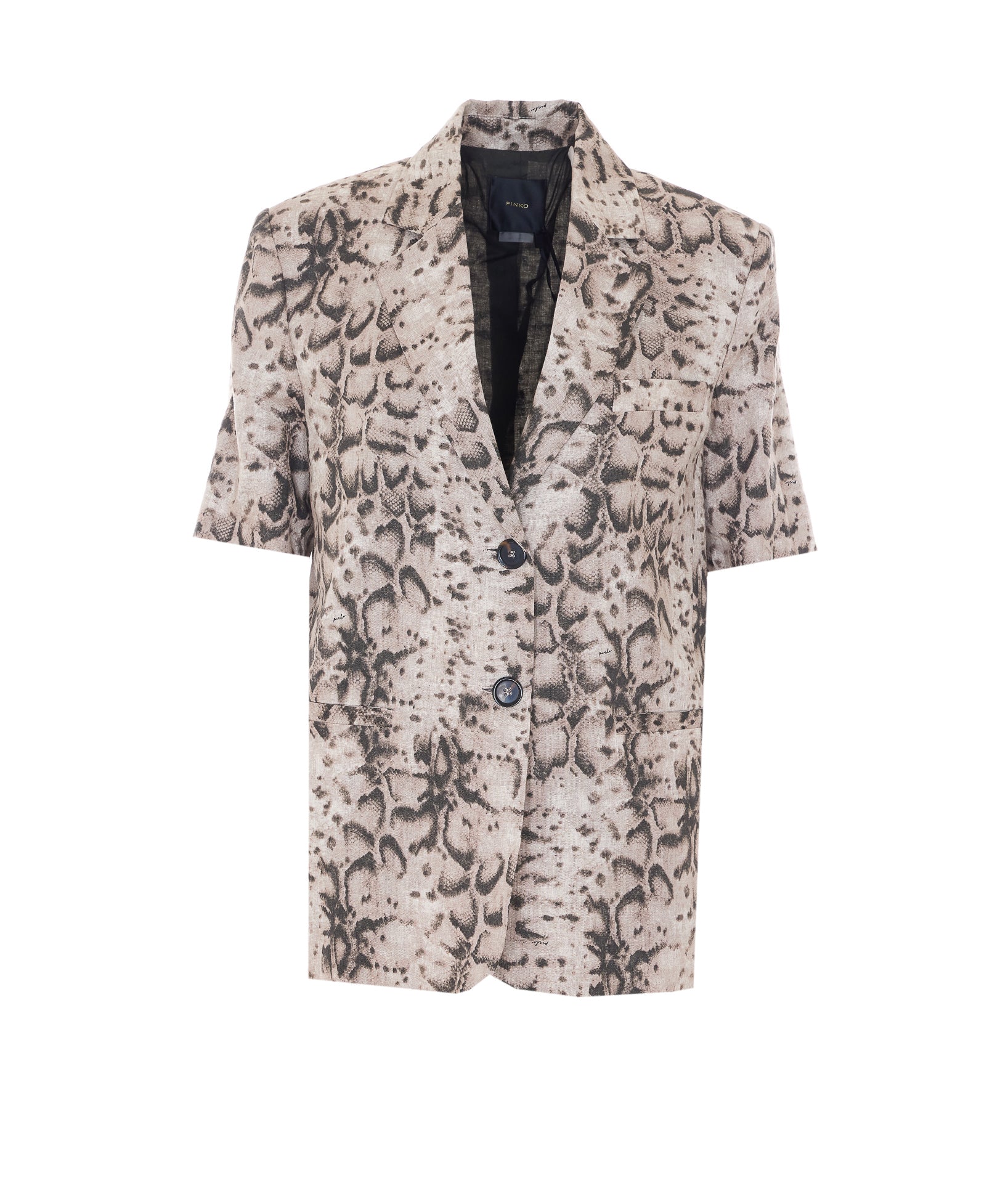 Pinko Jackets Beige Linen