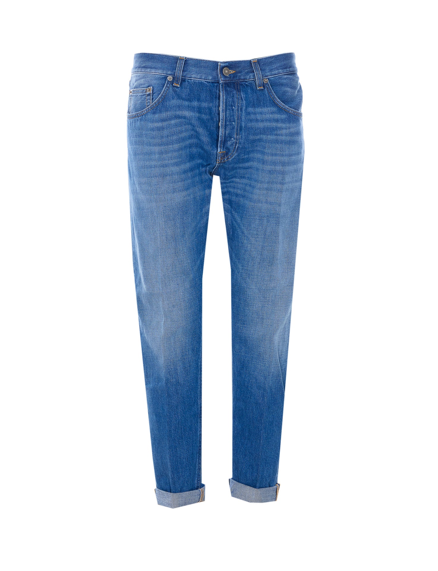 Dondup Jeans Blue Cotton