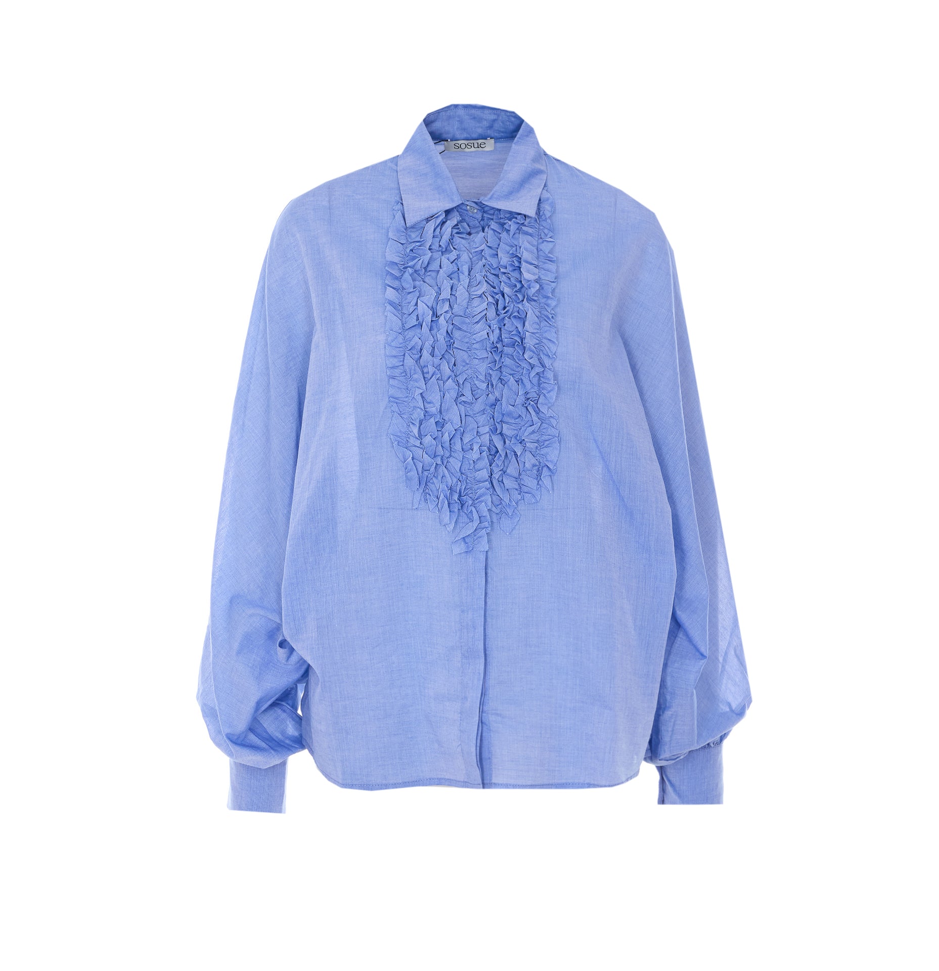 Sosue Shirts Blue Cotton