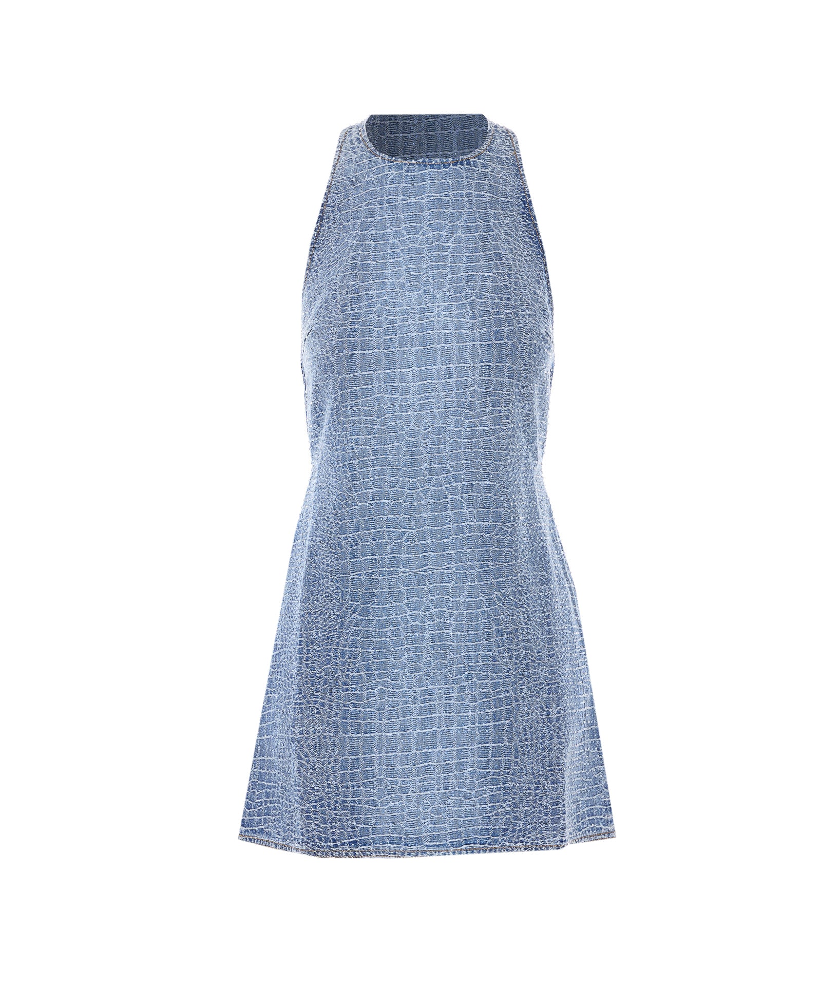 Self Portrait Dresses Blue Cotton