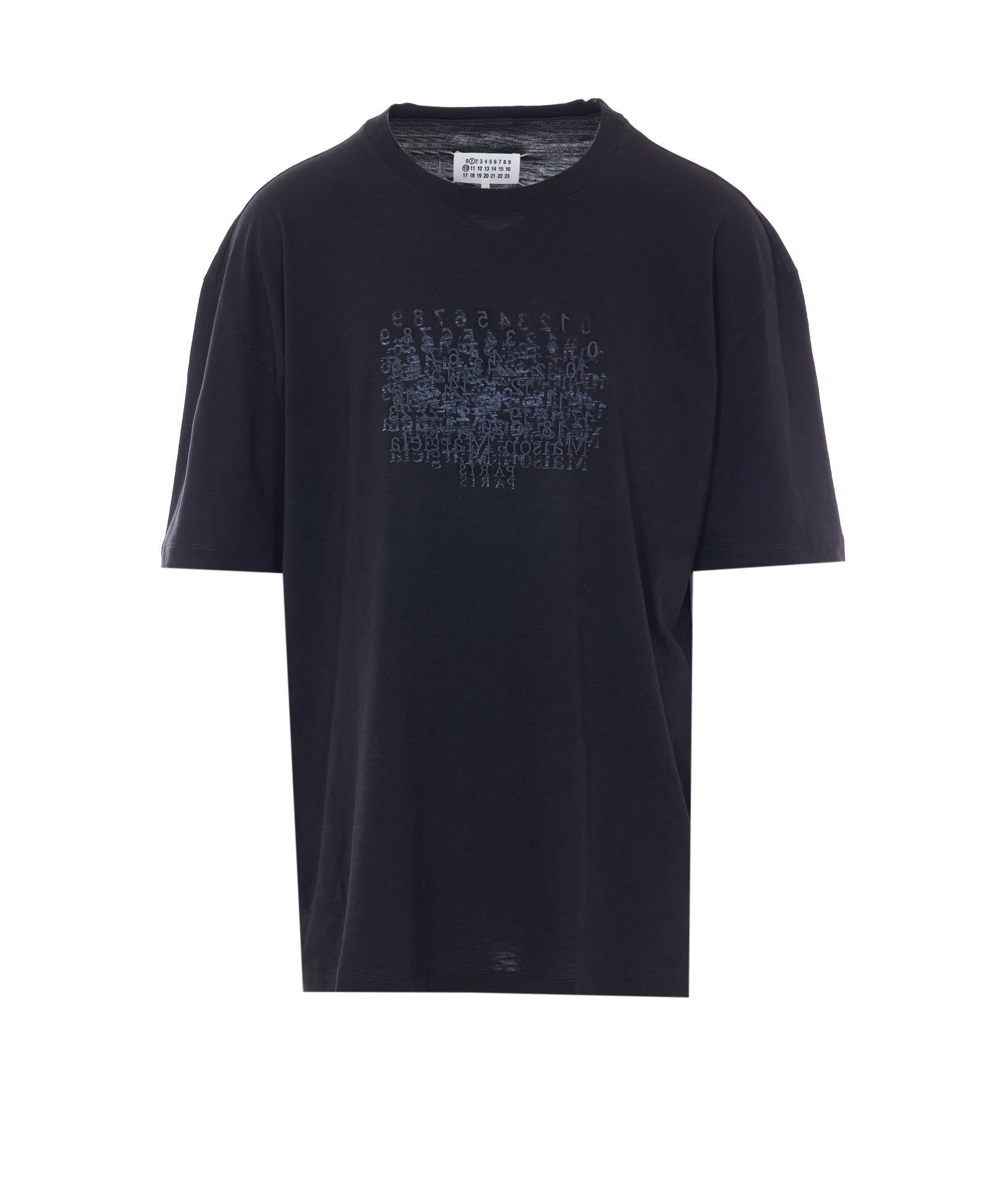 Maison Margiela T-Shirts And Polos Black Cotton