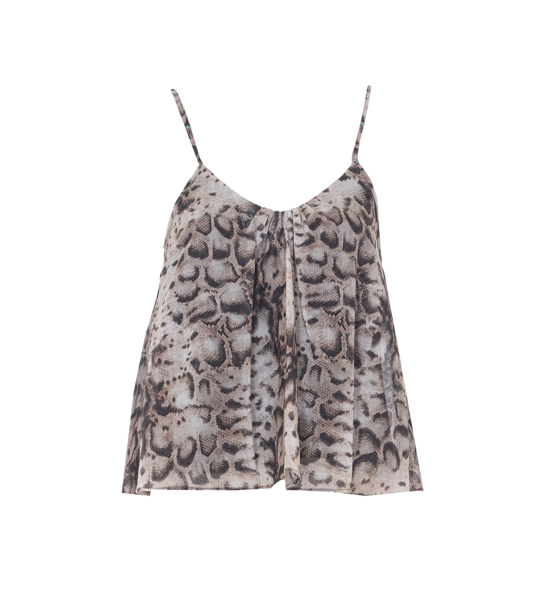 Pinko Top Beige Cotton
