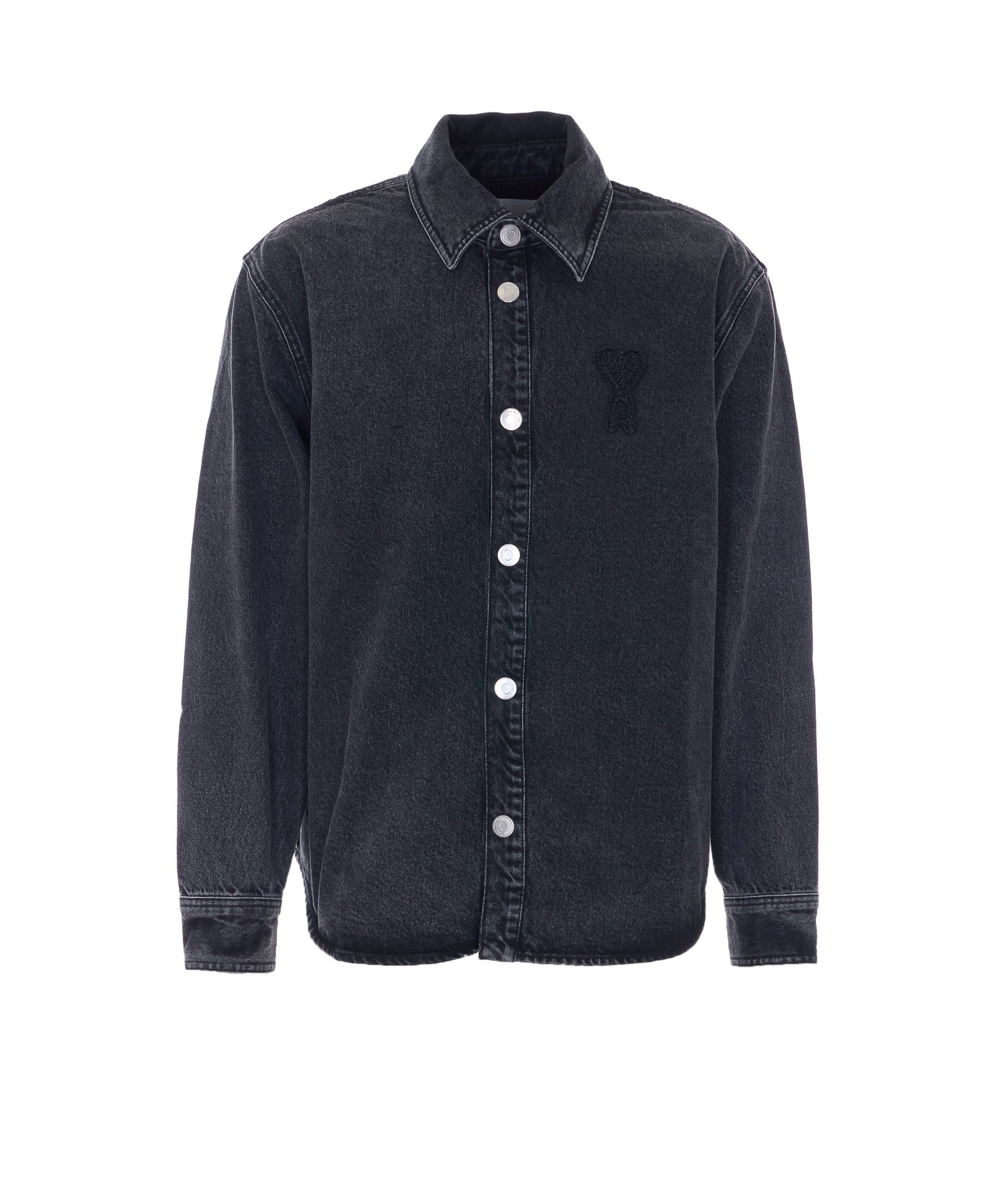 Ami Alexandre Matiussi Shirts Black Cotton
