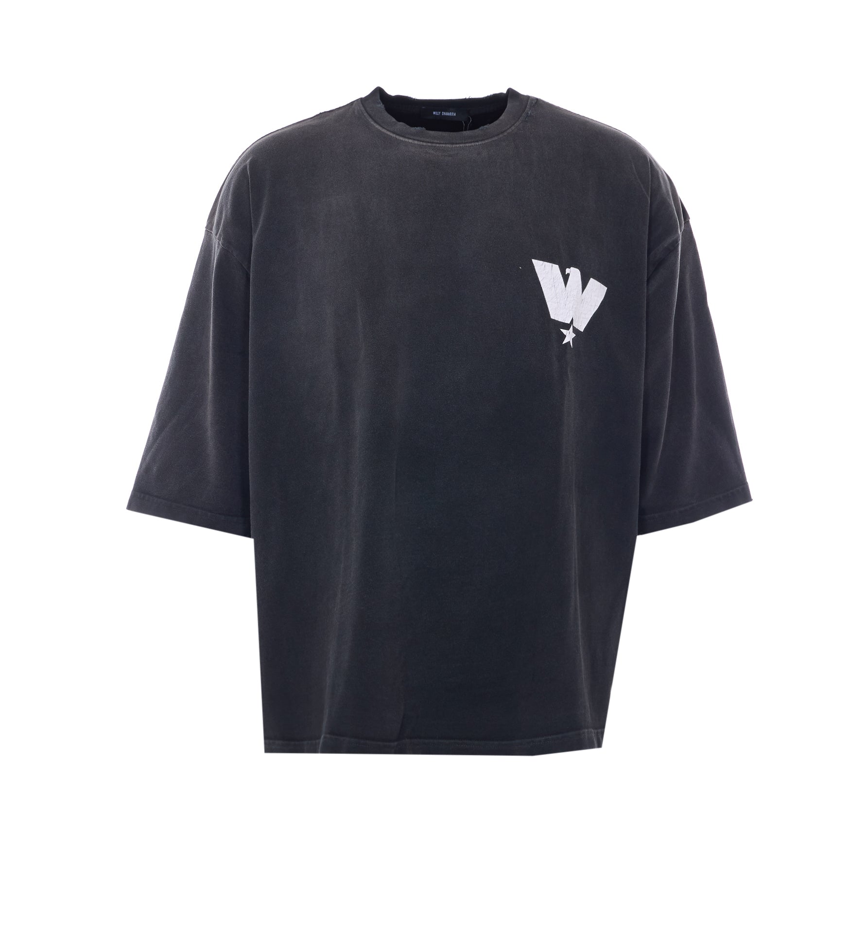 Willy Chavarria T-Shirts And Polos Black Cotton
