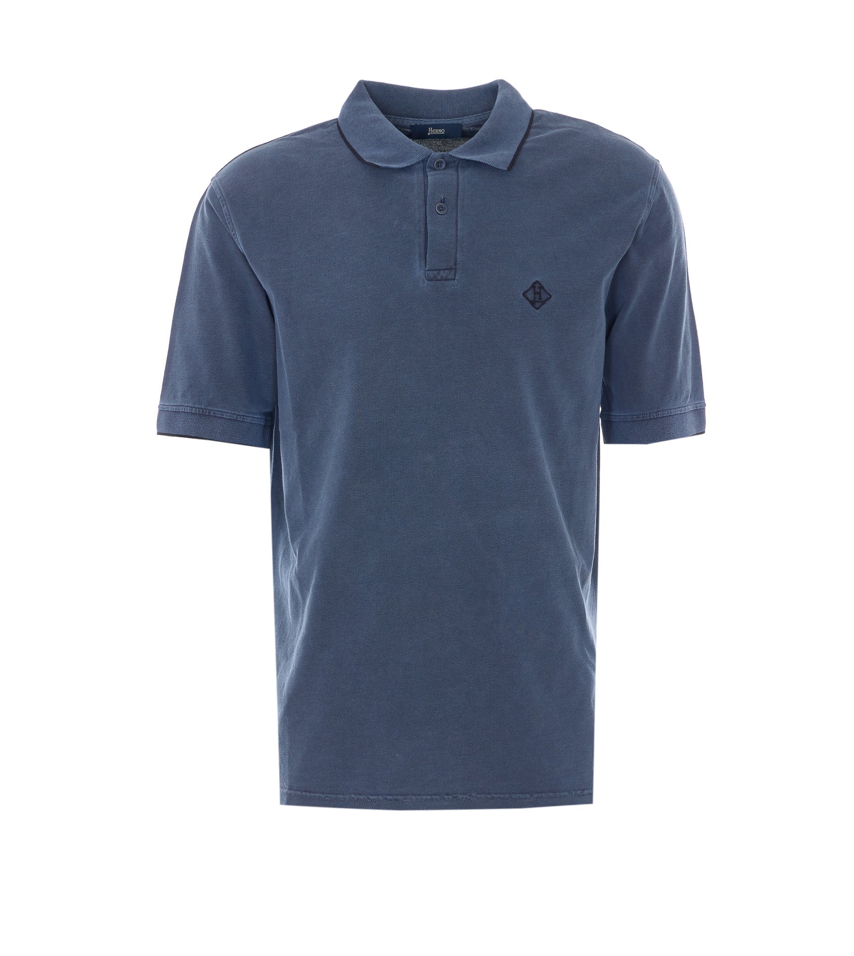 Herno T-Shirts And Polos Blue Cotton