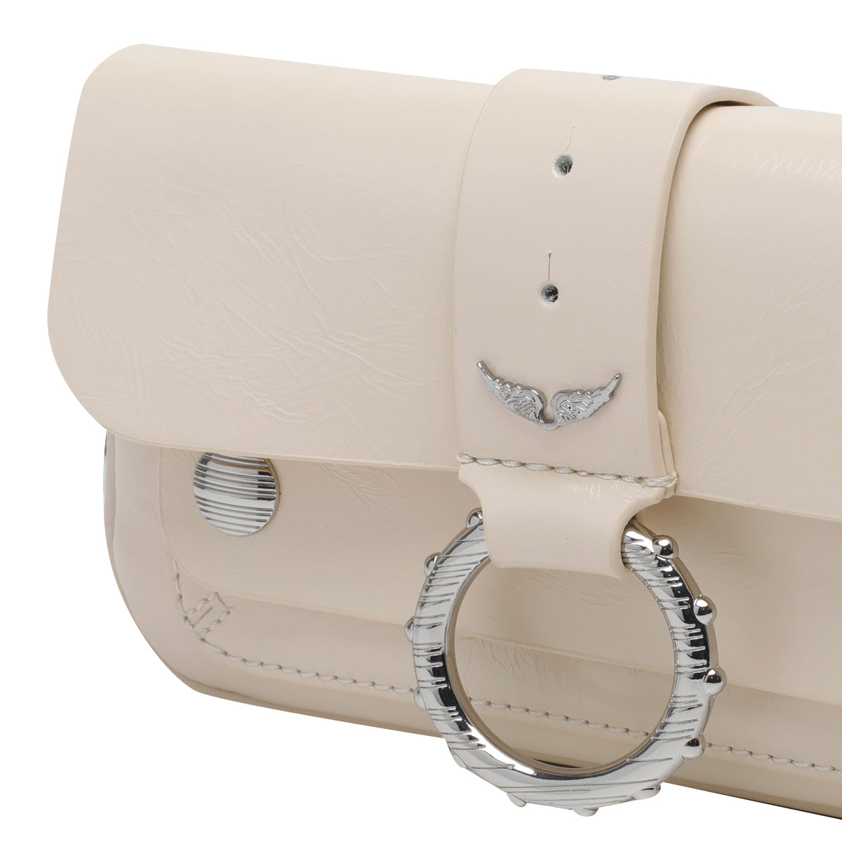 Zadig & Voltaire Bags White Calf Leather