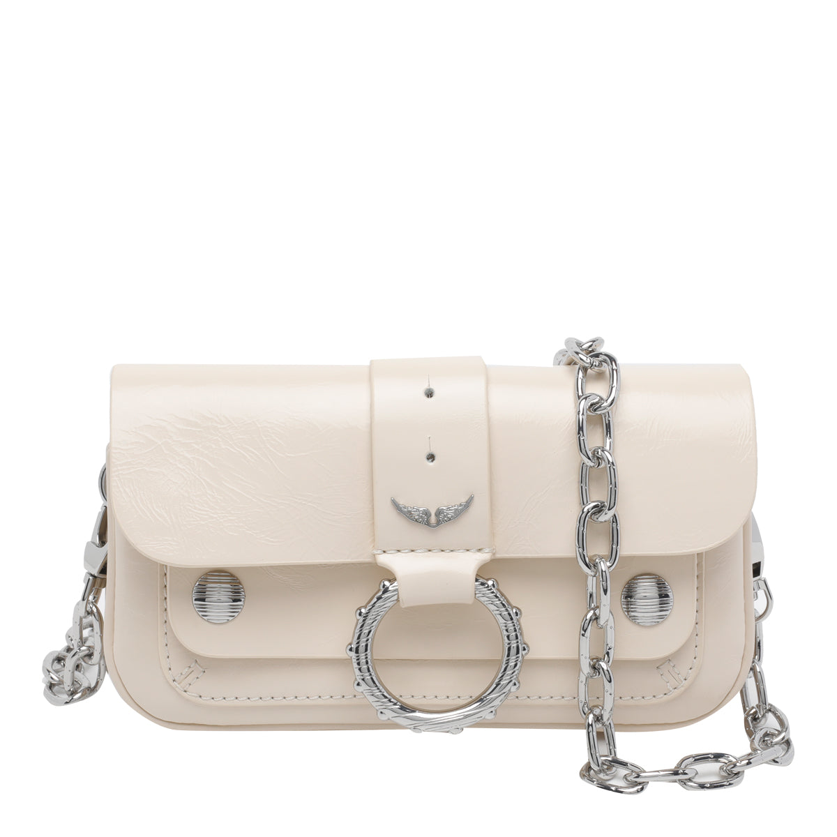 Zadig & Voltaire Bags White Calf Leather