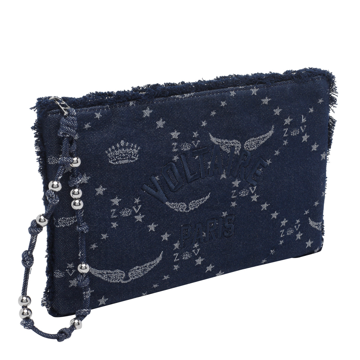 Zadig & Voltaire Bags Blue Cotton Polyester