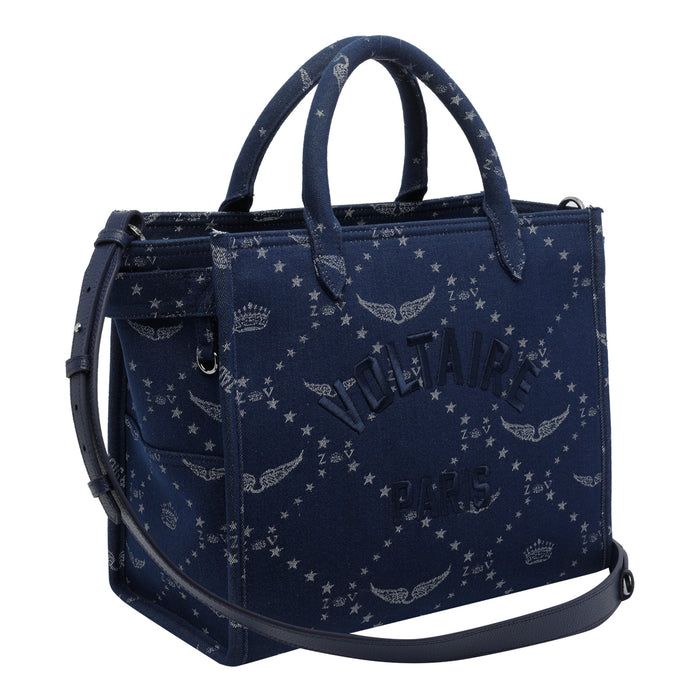 Zadig & Voltaire Bags Blue Cotton Polyester