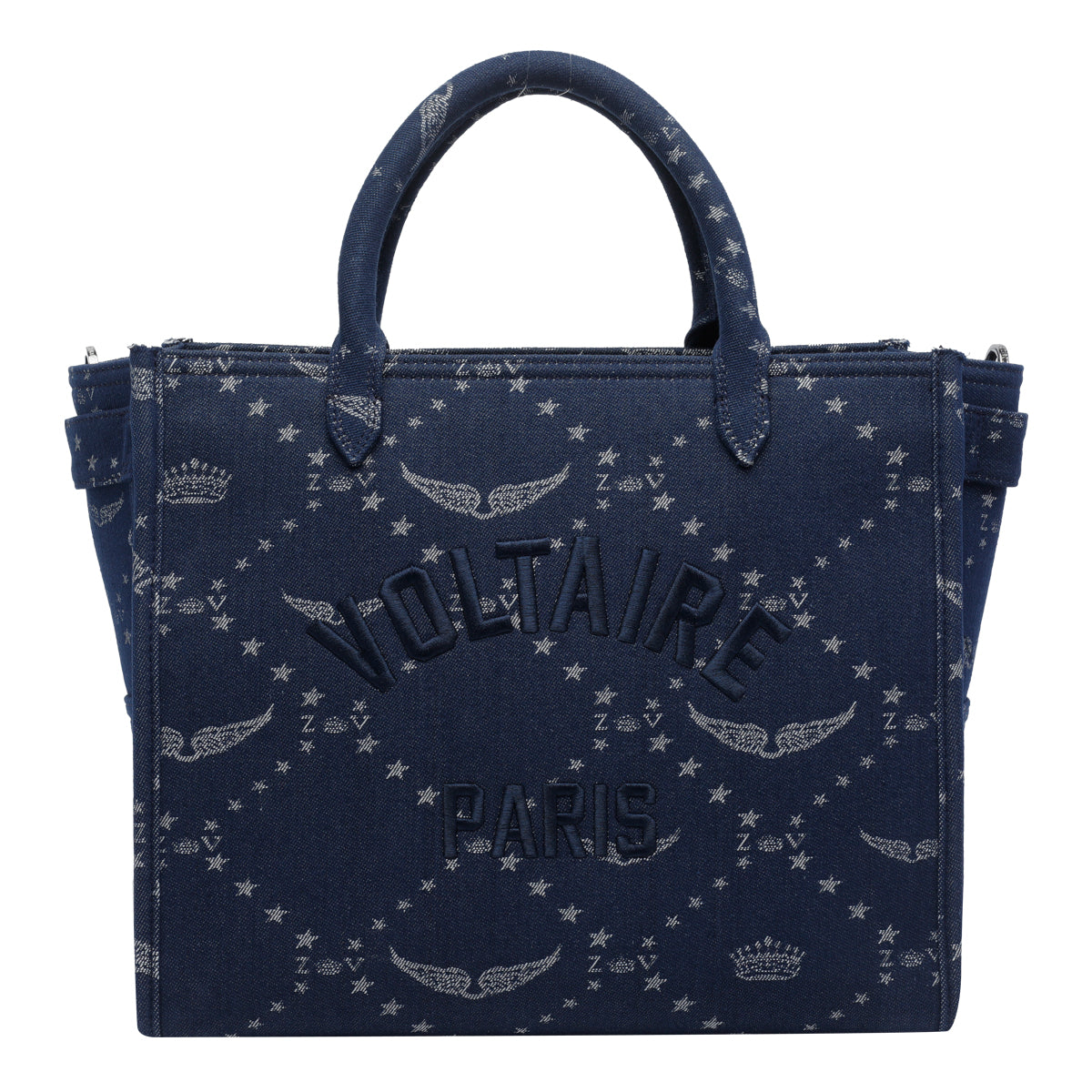 Zadig & Voltaire Bags Blue Cotton Polyester