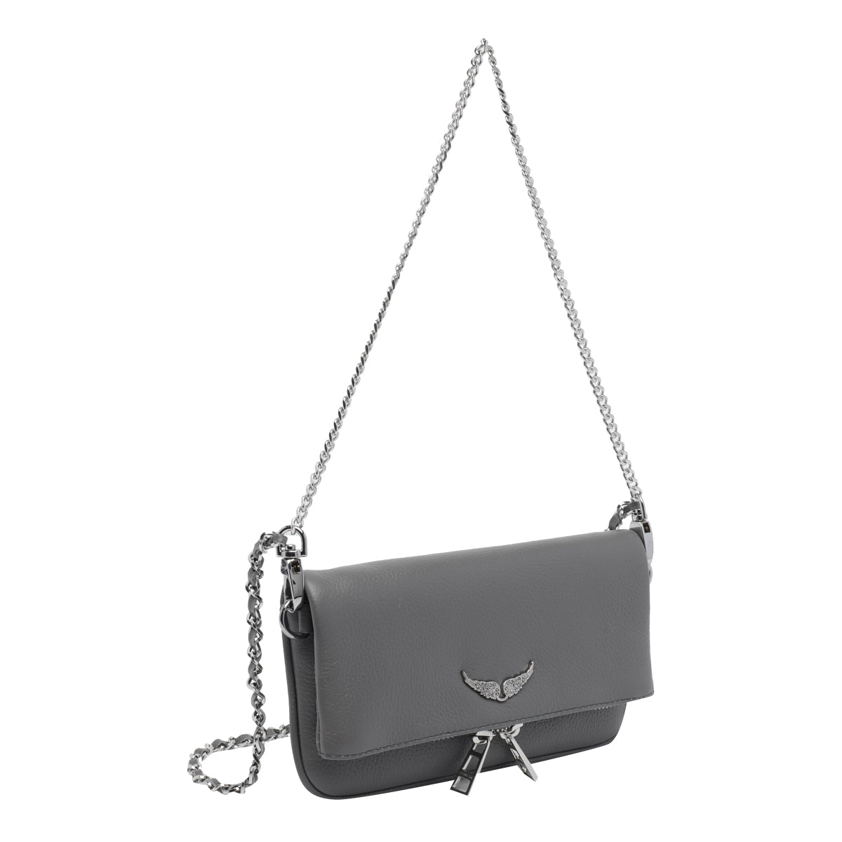 Zadig & Voltaire Bags Grey Calf Leather