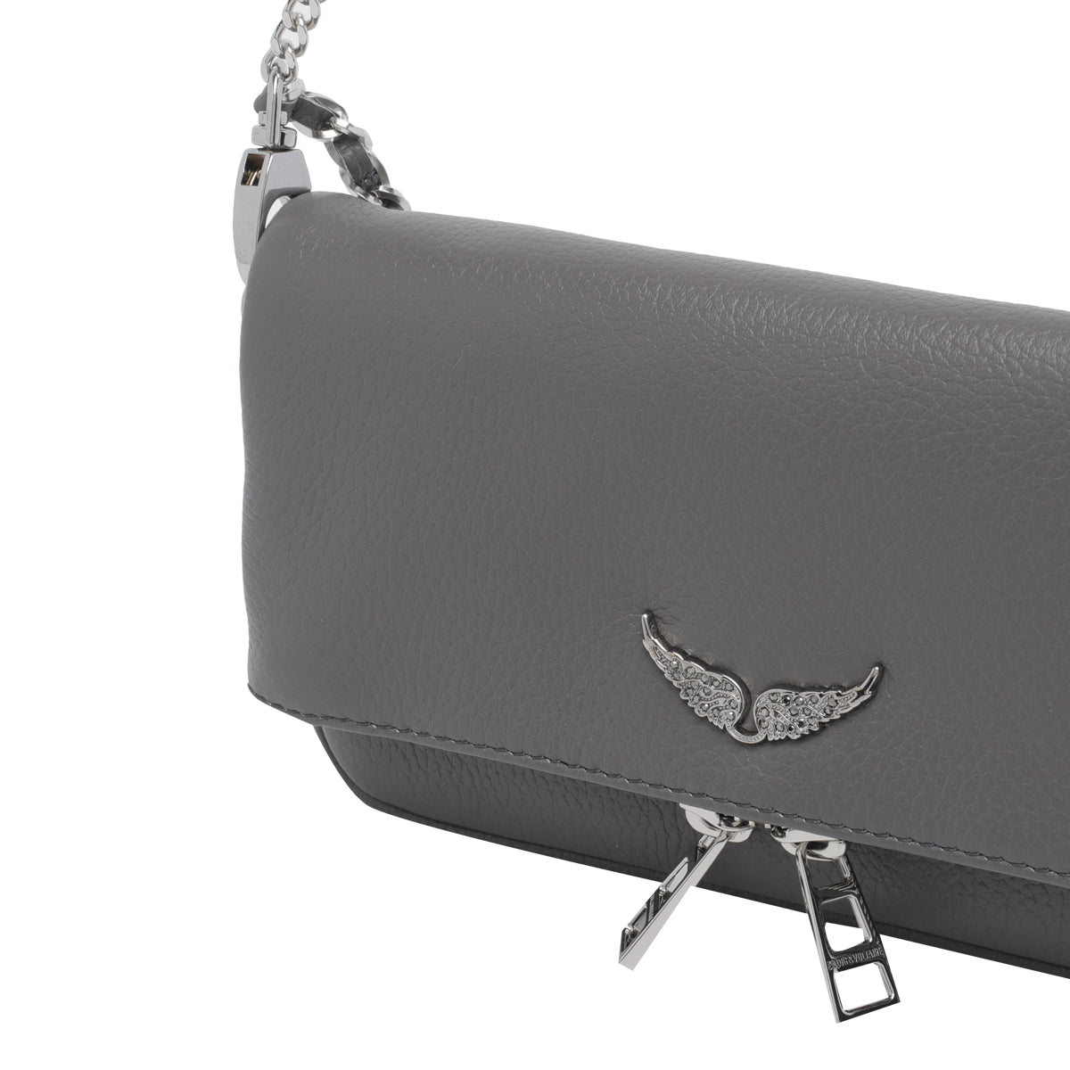 Zadig & Voltaire Bags Grey Calf Leather