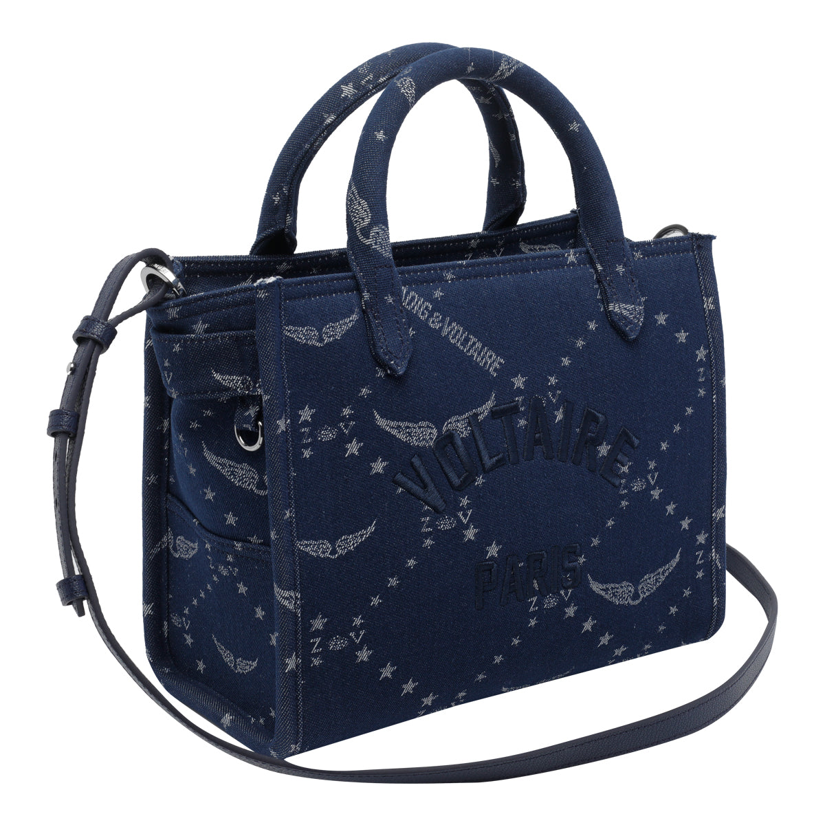 Zadig & Voltaire Bags Blue Cotton Polyester