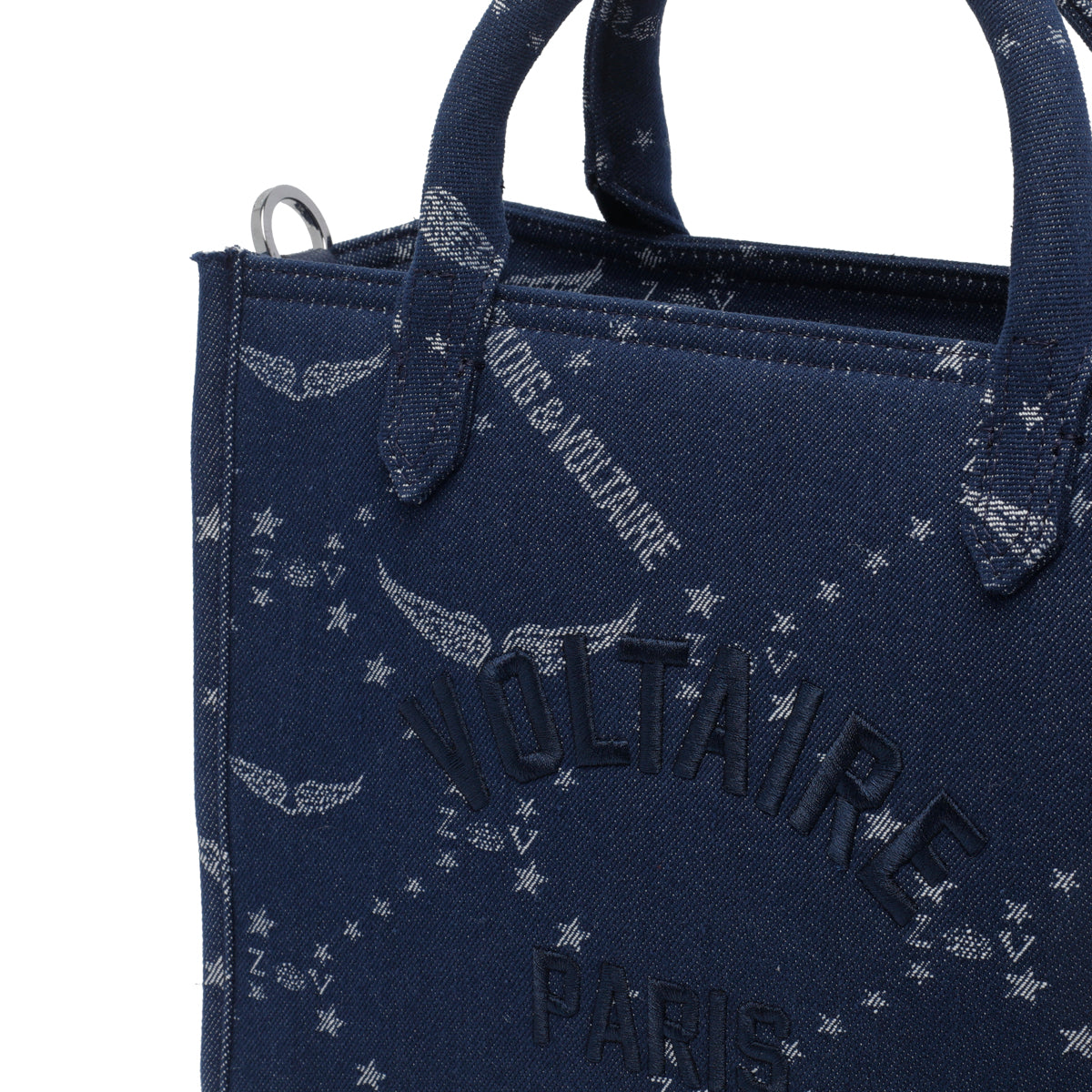 Zadig & Voltaire Bags Blue Cotton Polyester