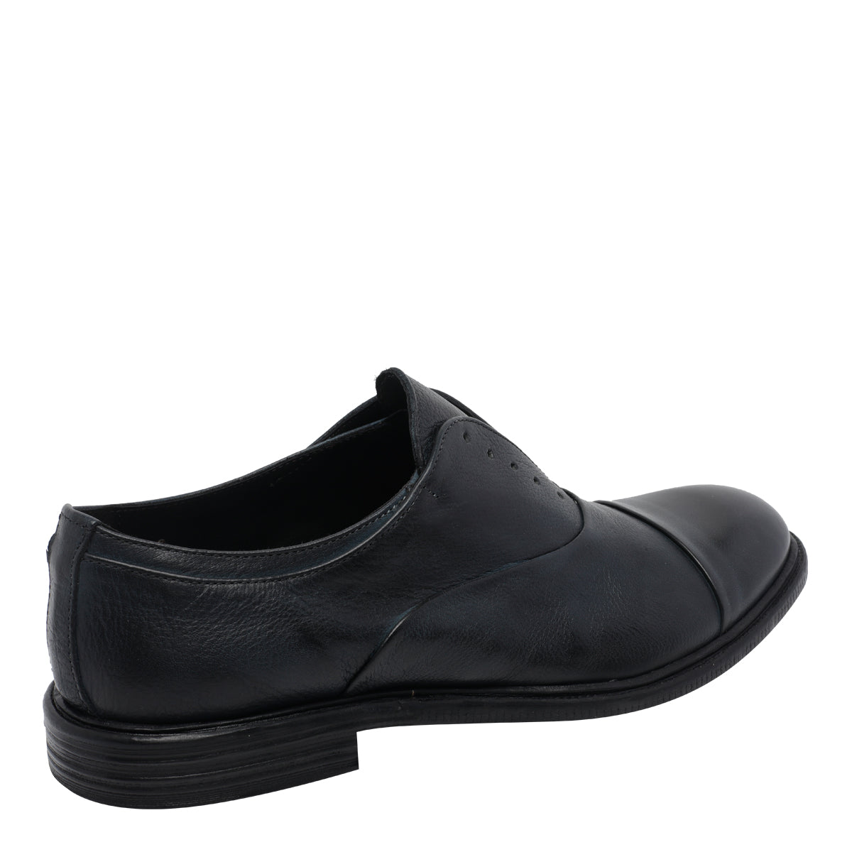 Pawelks Flat Shoes Blue Calf Leather/leather Sole