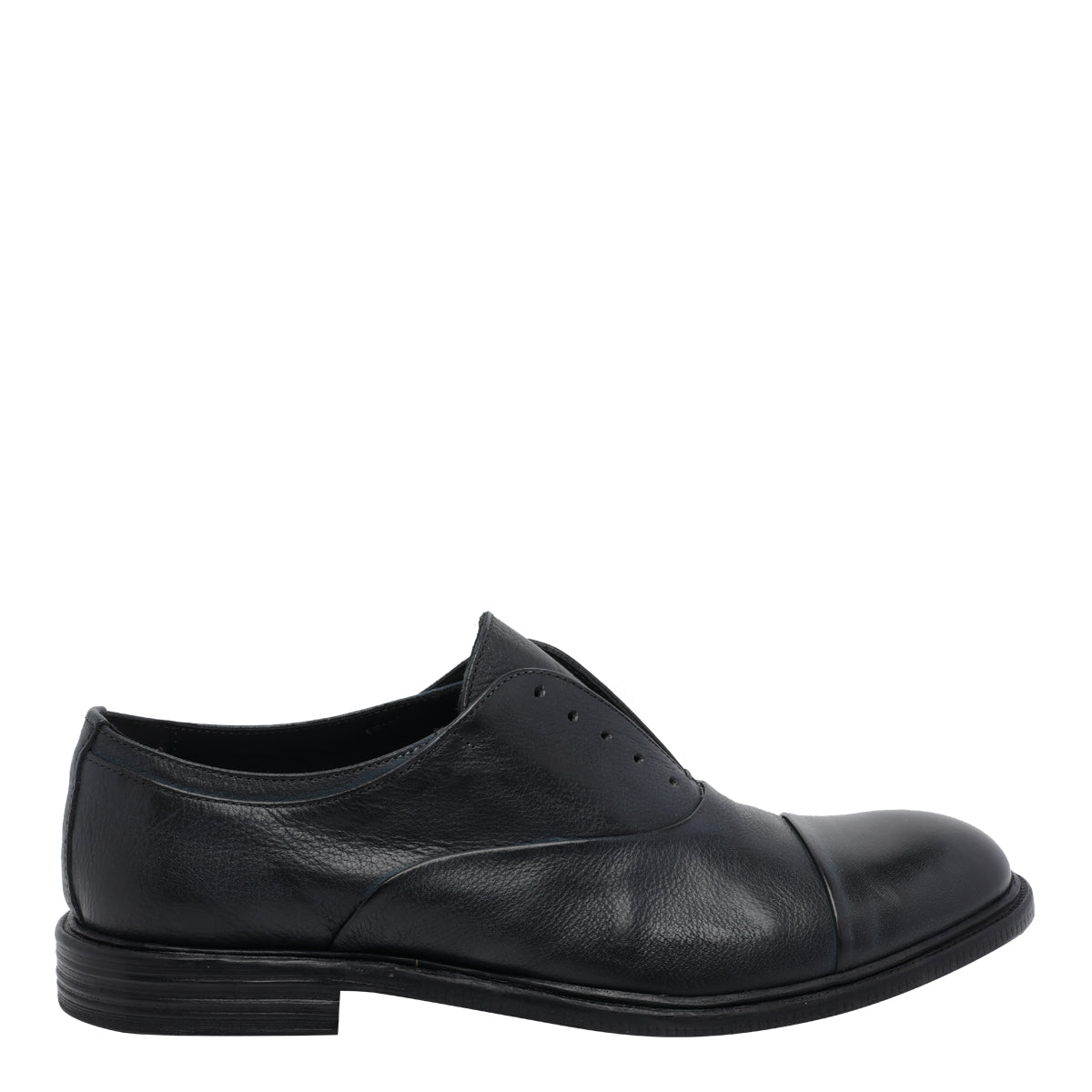 Pawelks Flat Shoes Blue Calf Leather/leather Sole