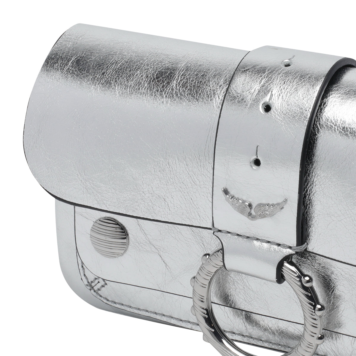 Zadig & Voltaire Bags Silver Calf Leather