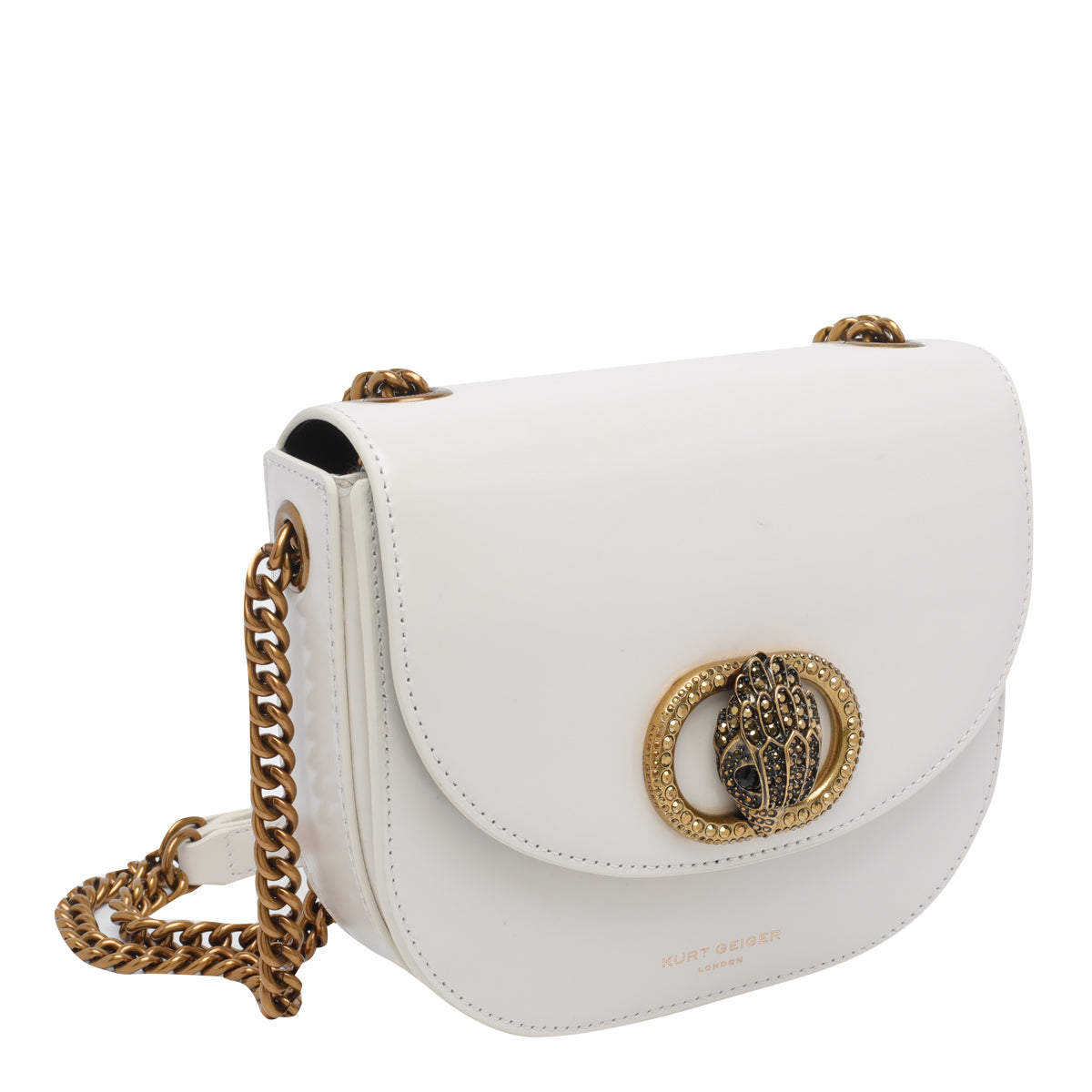 Kurt Geiger Bags White Calf Leather