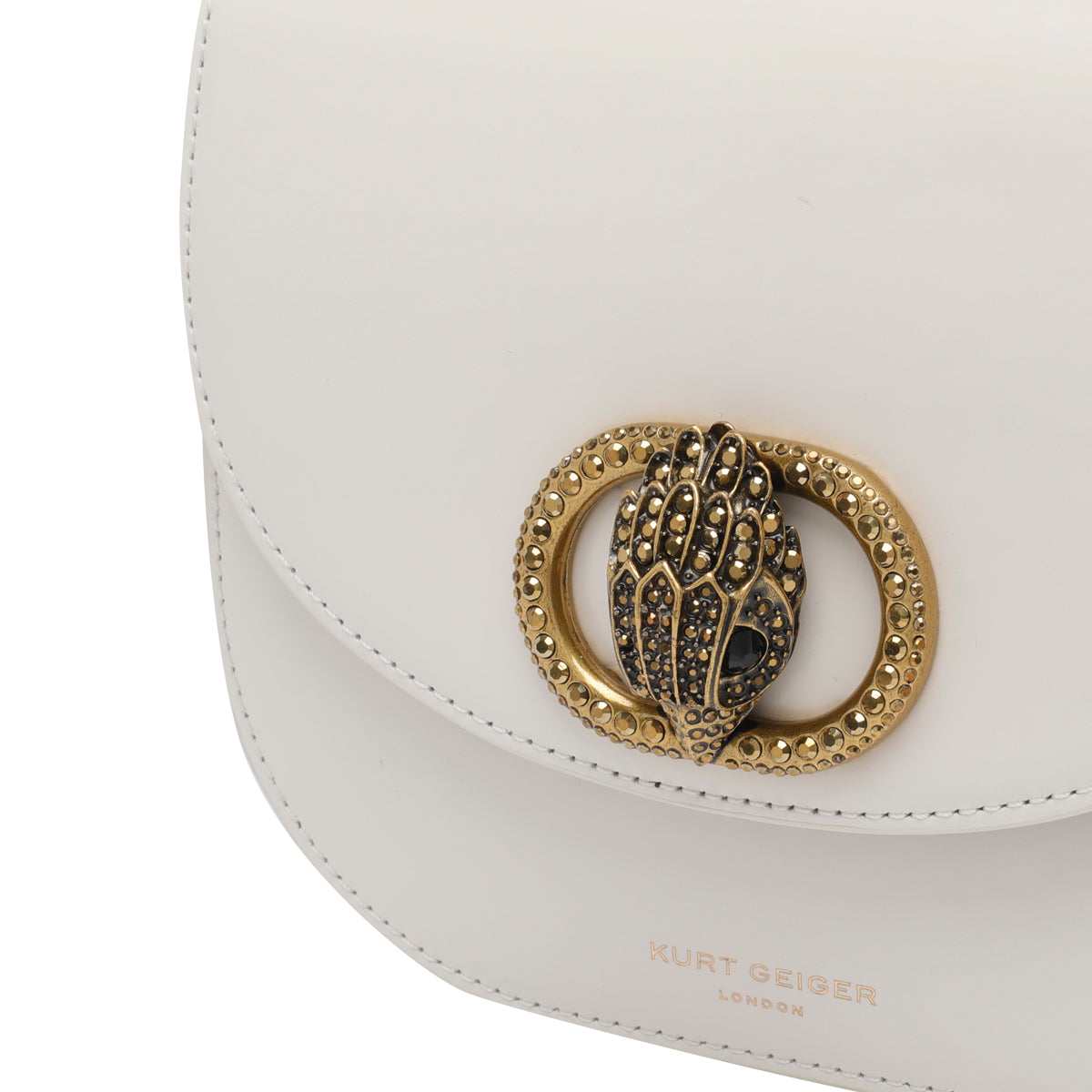 Kurt Geiger Bags White Calf Leather