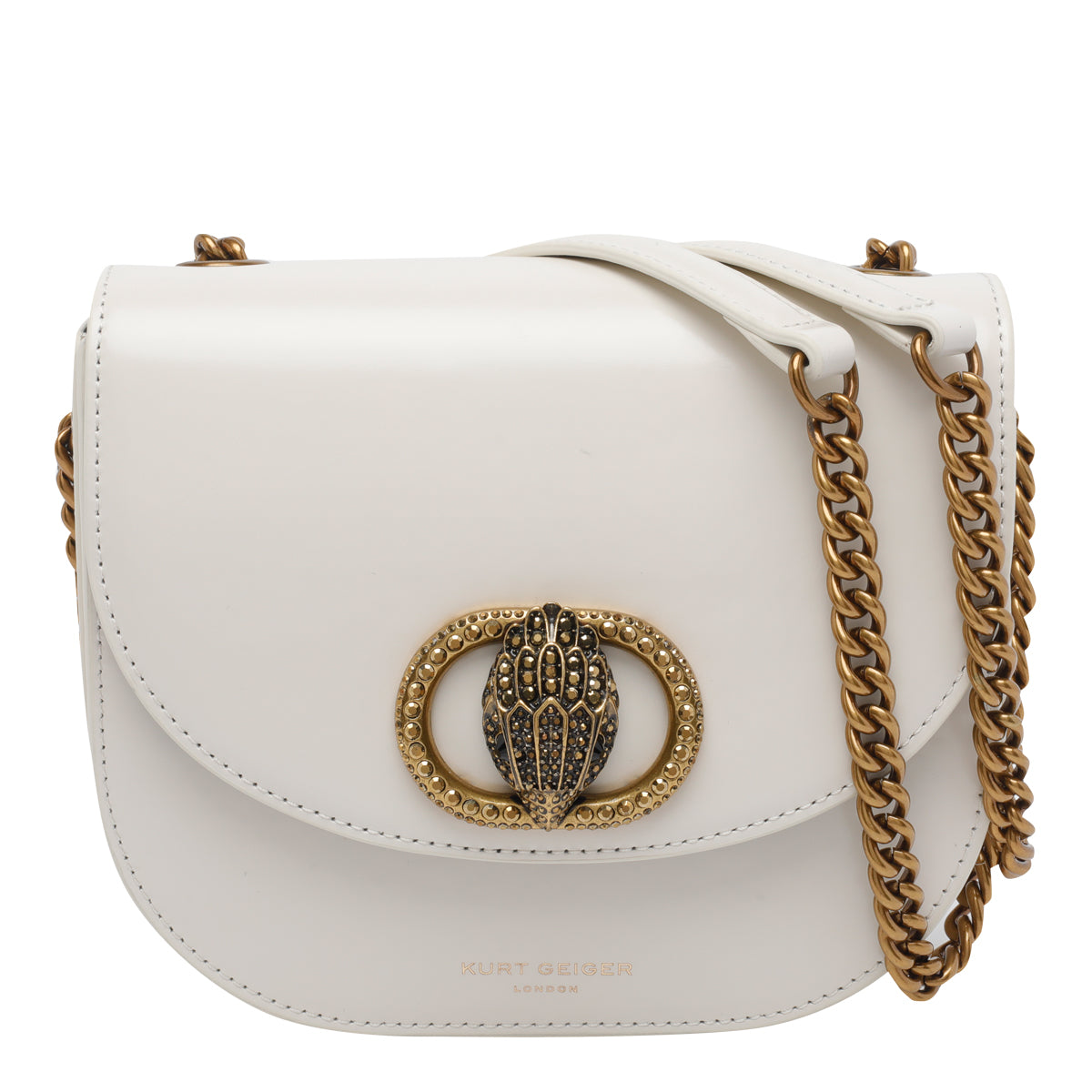 Kurt Geiger Bags White Calf Leather