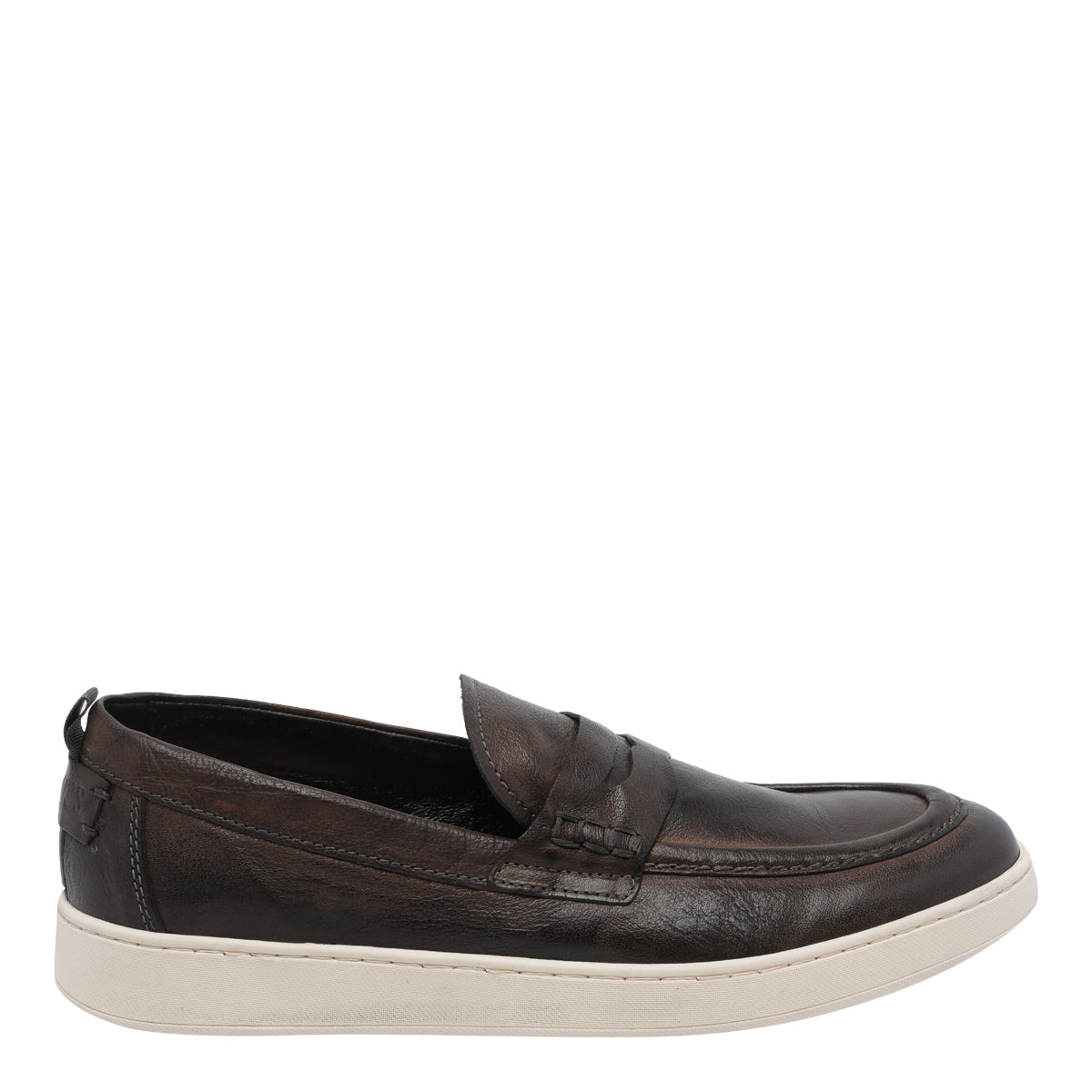 Pawelks Flat Shoes Brown Calf Leather/rubber Sole