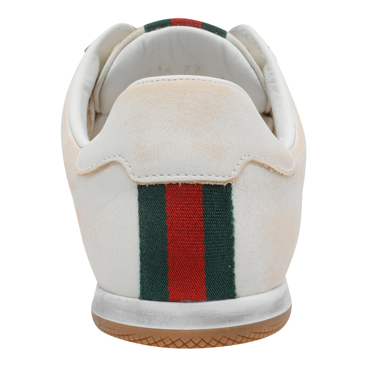 Gucci Sneakers White Calf Leather/rubber Sole
