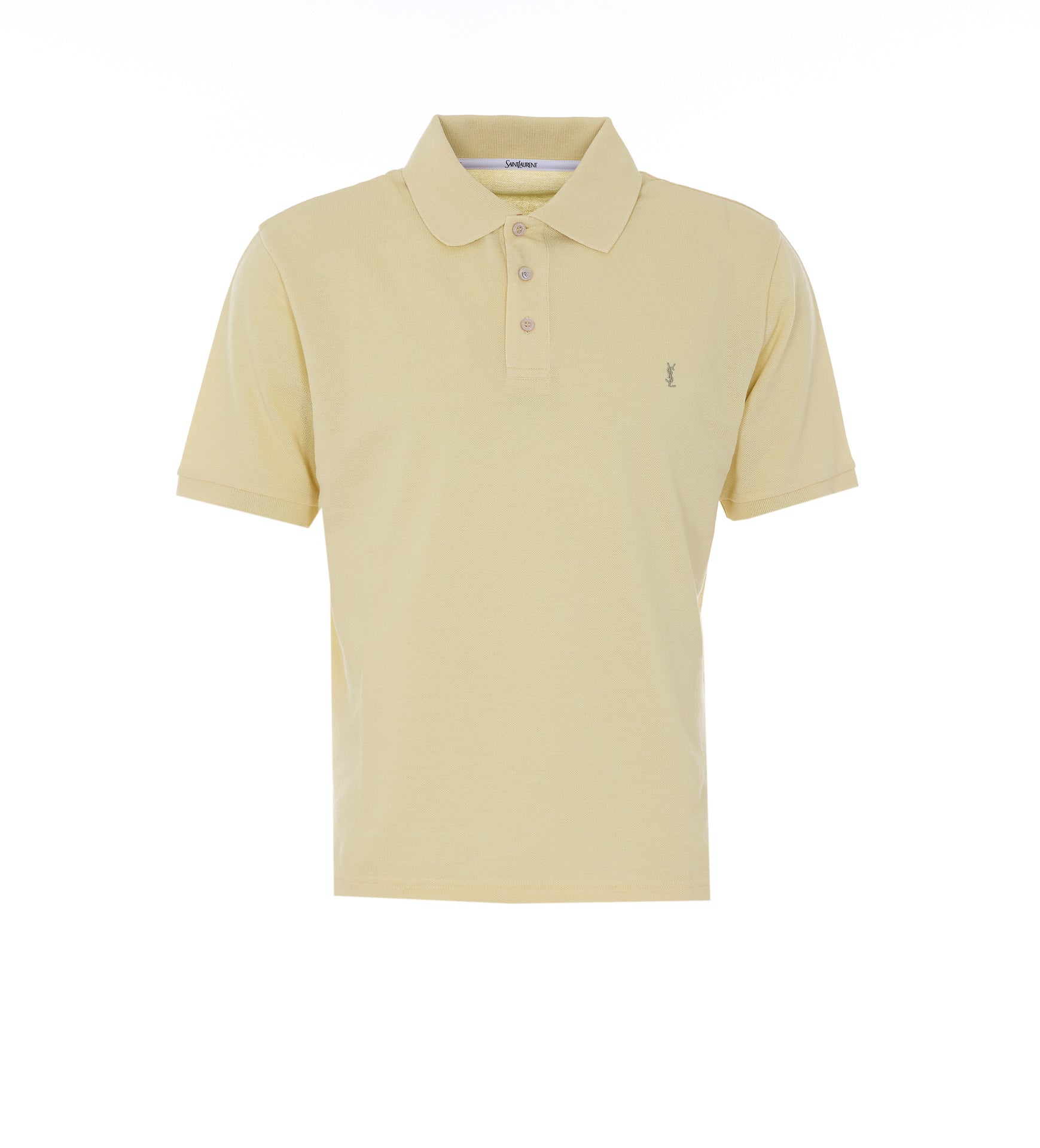 Saint Laurent T-Shirts And Polos Yellow Cotton