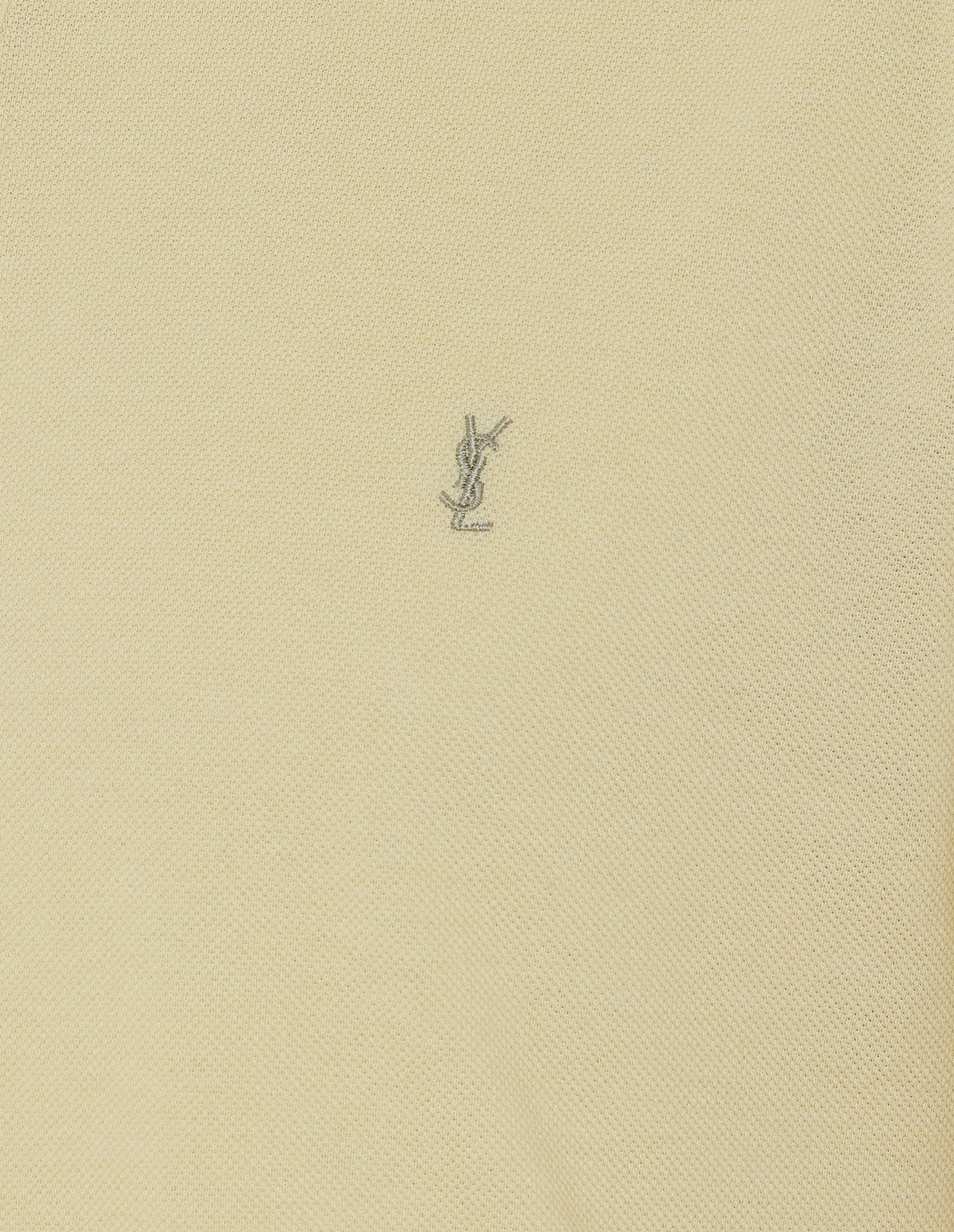 Saint Laurent T-Shirts And Polos Yellow Cotton