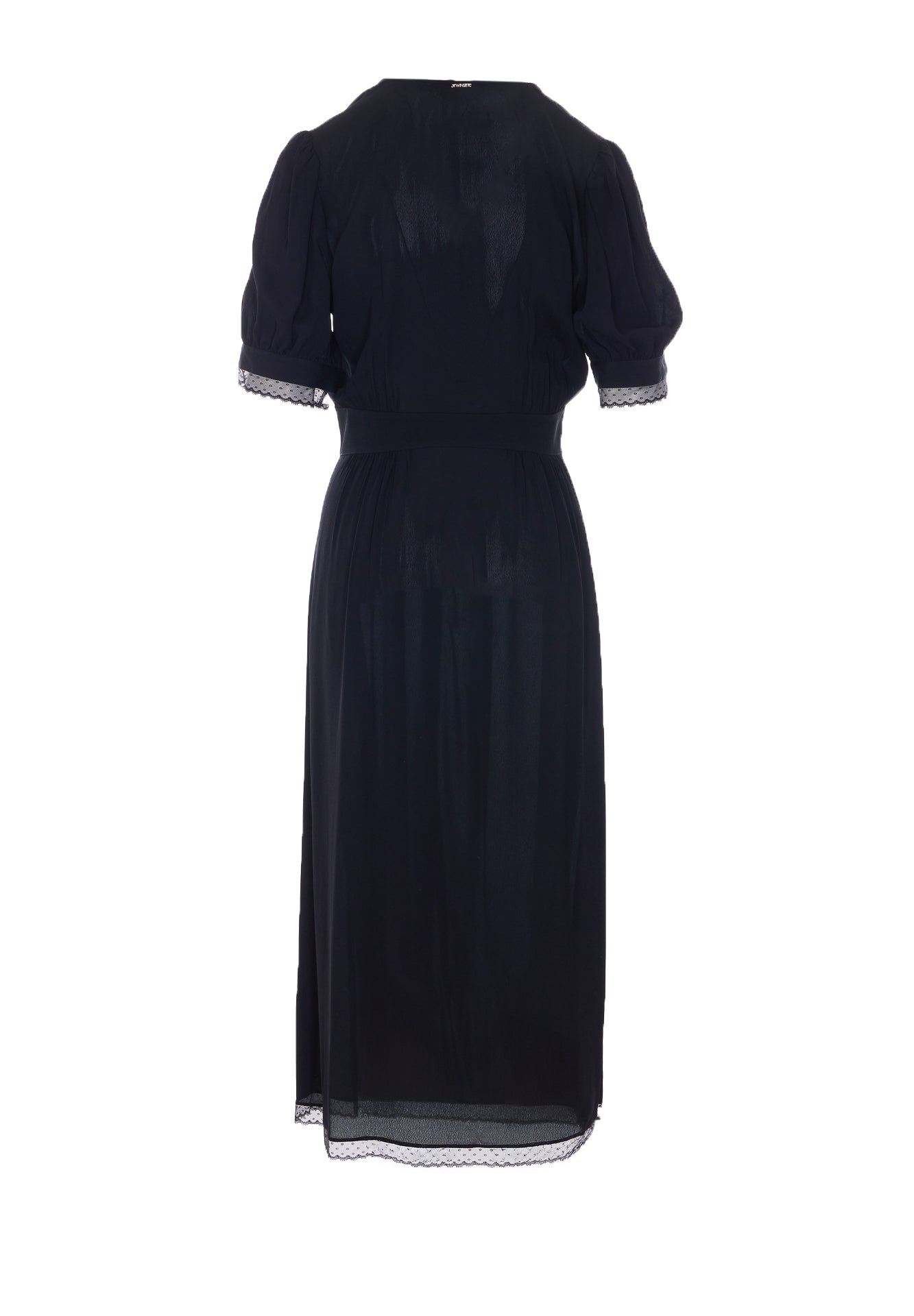 Twin-Set Dresses Black Viscose