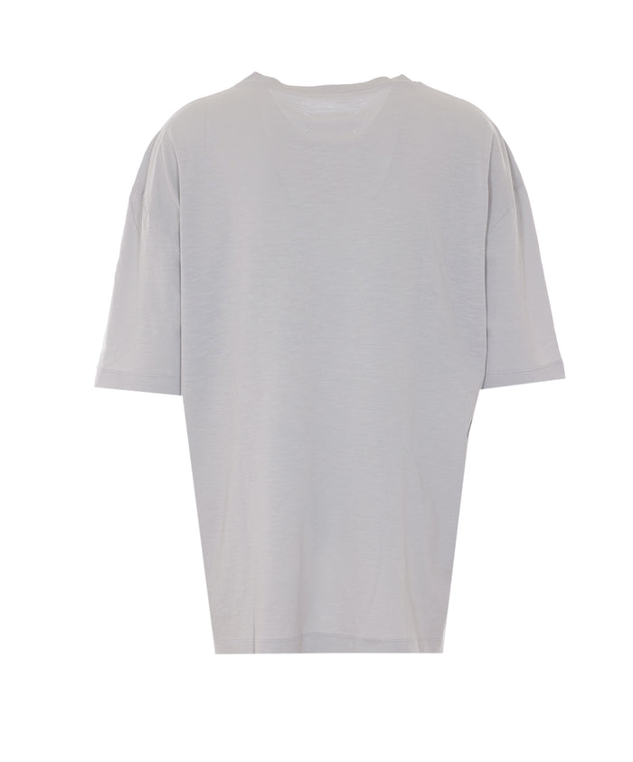 Maison Margiela T-Shirts And Polos Grey Cotton