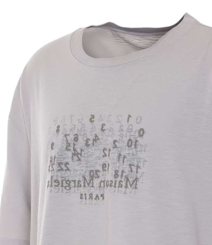 Maison Margiela T-Shirts And Polos Grey Cotton